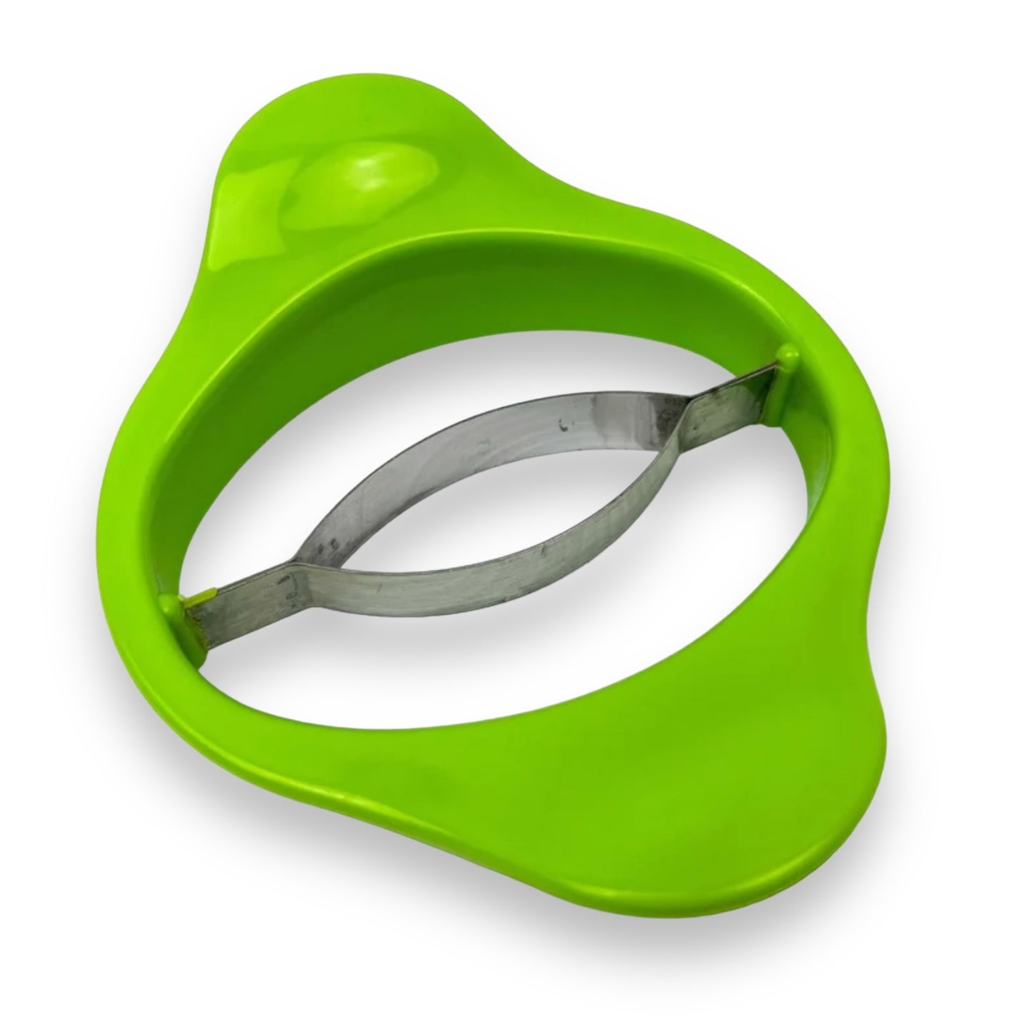 Fruit Slicer - Green Plastic Mango Slicer Utensil