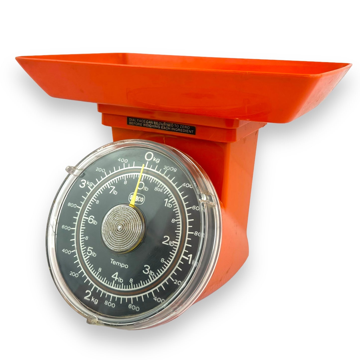 Orange Sabco Plastic Kitchen Scales