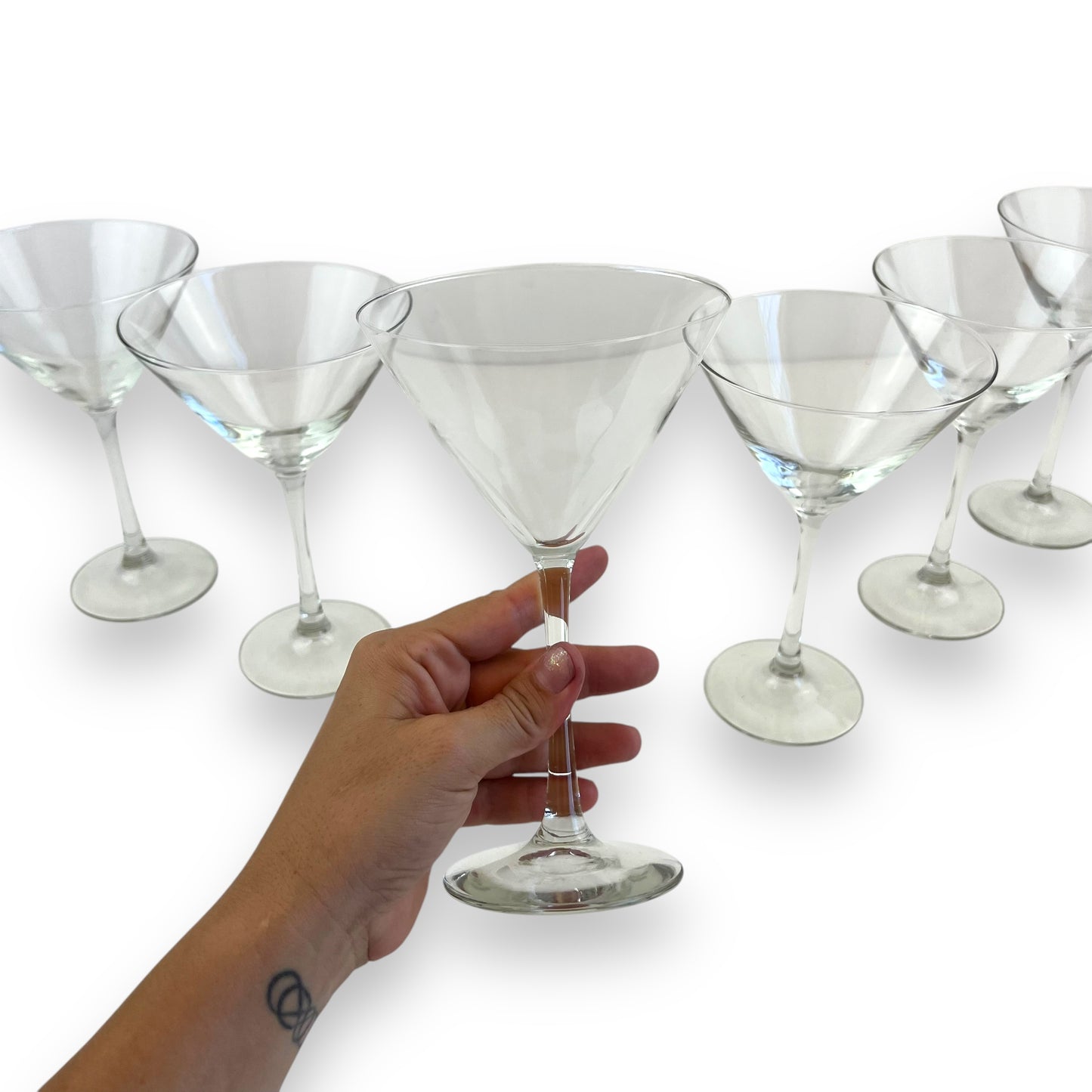 Large Martini Glass Set of 6
