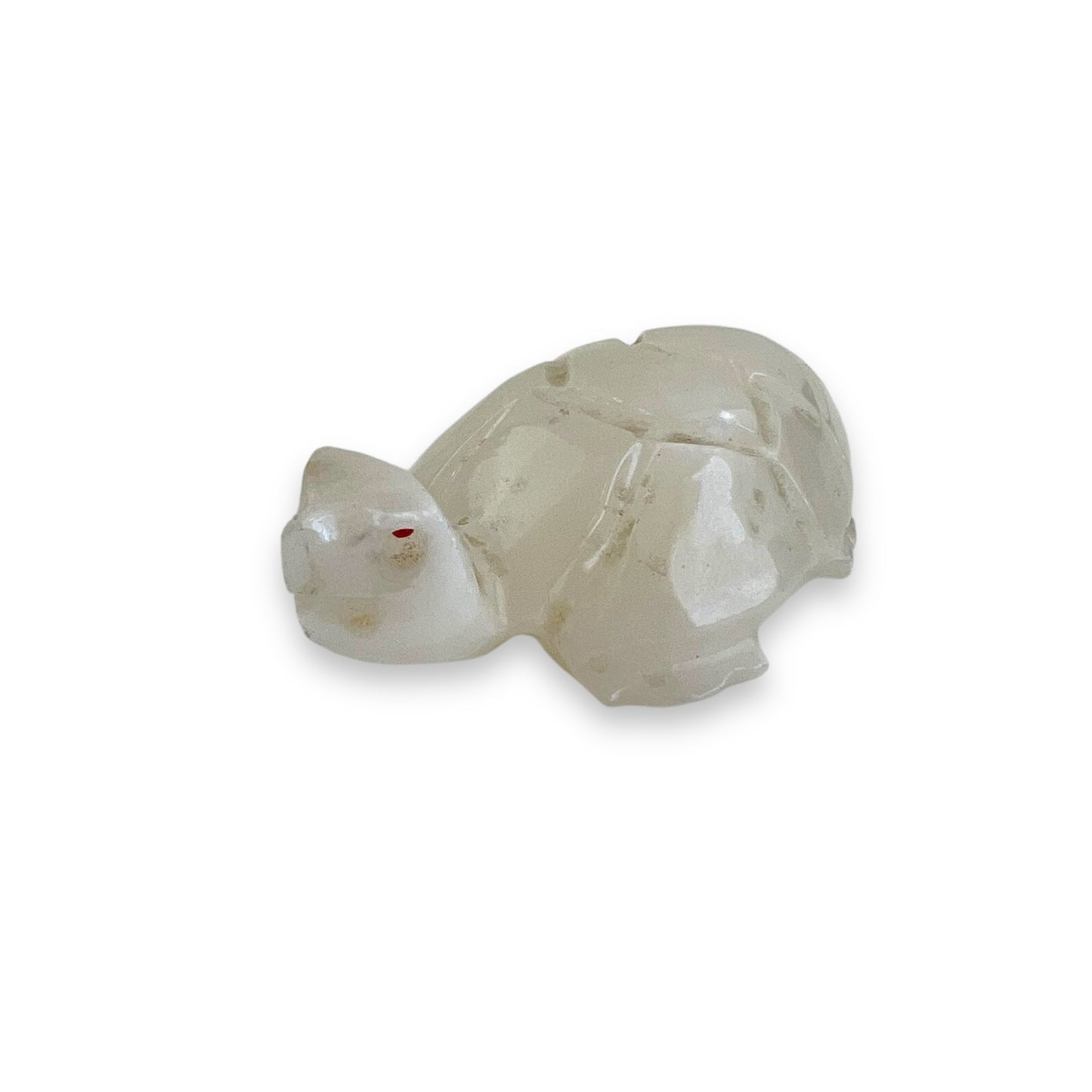 Stone carved turtle ornament statue