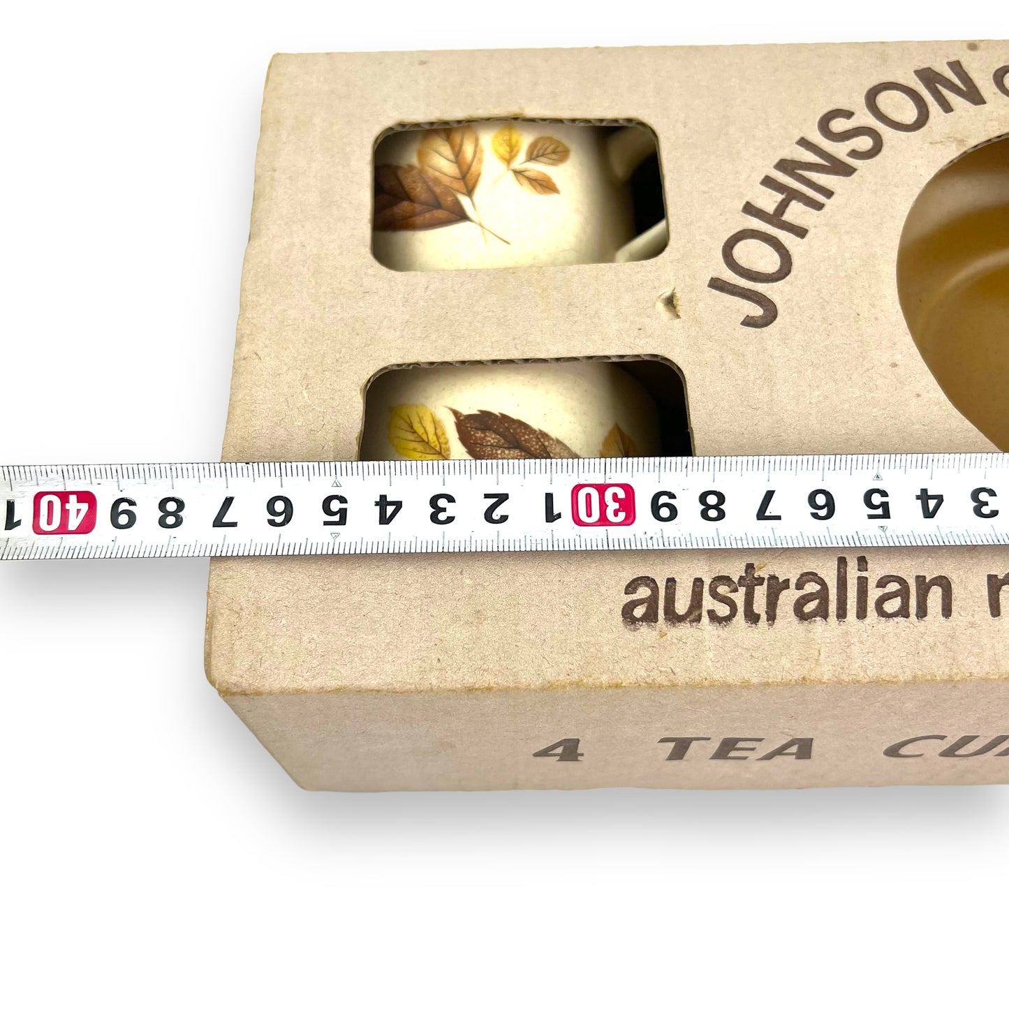 Johnson Australia 4 Teacups & 4 Saucers New in Box