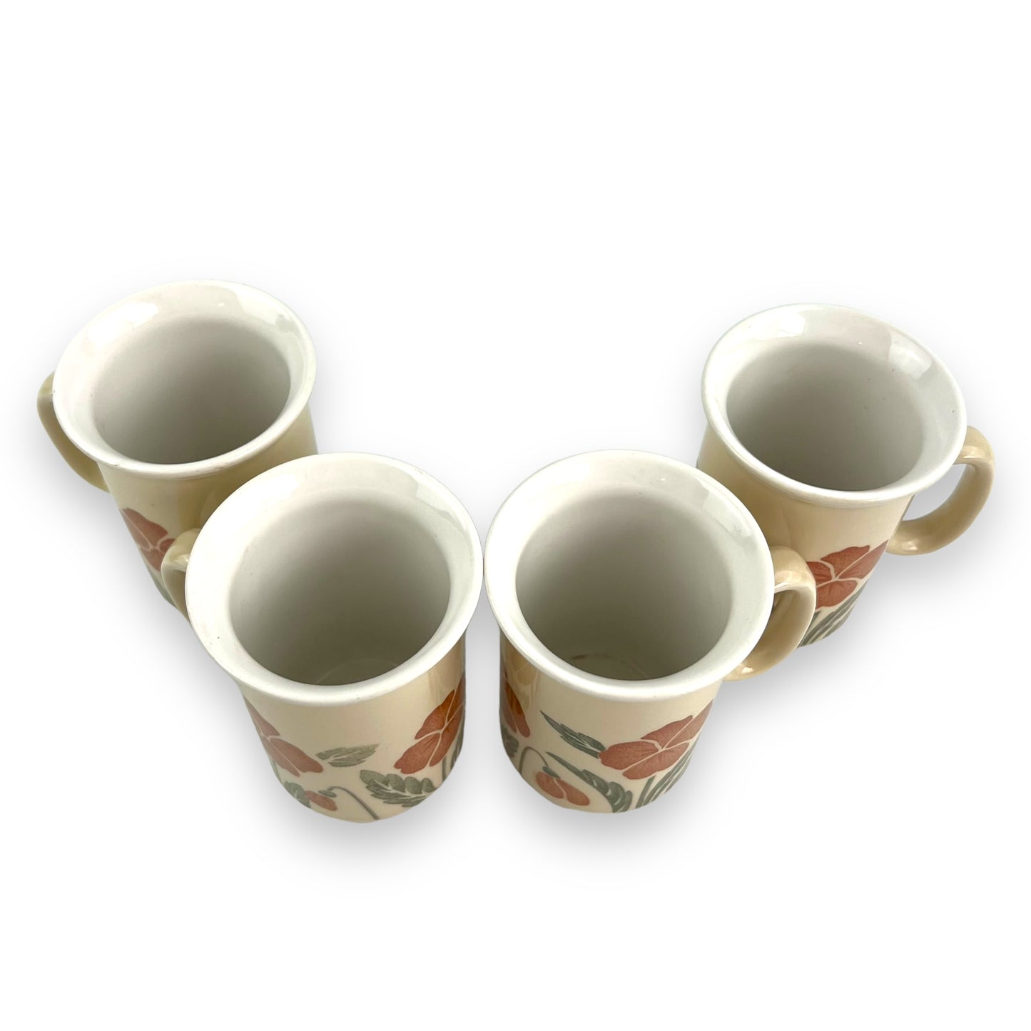 Churchill England Flower Mug Set of 4