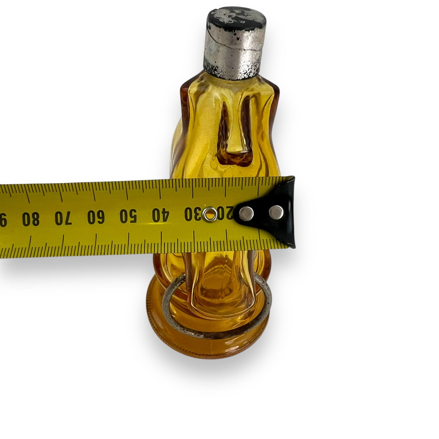 Avon Horse Head Afterhsave Amber Glass Bottle
