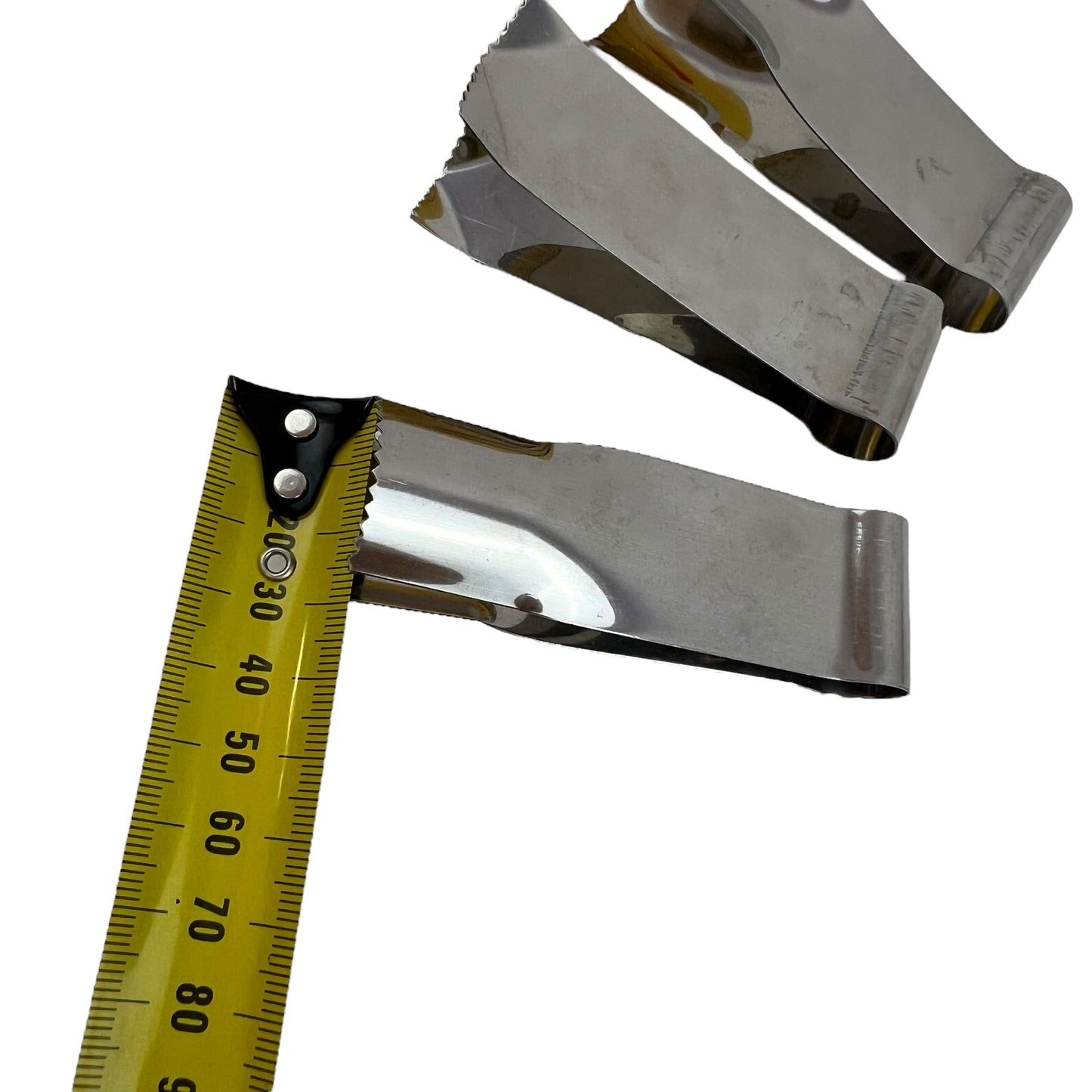 Cake icing tongs set of three in original packaging