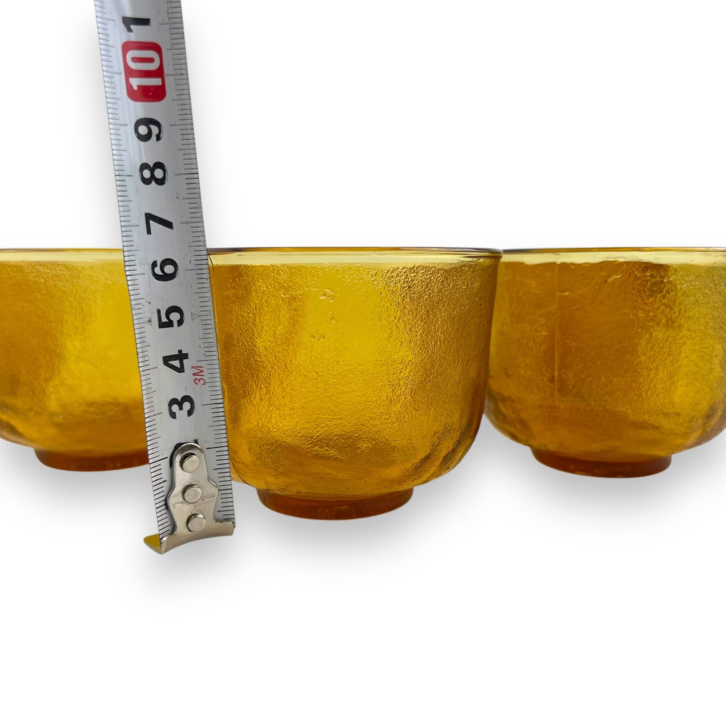 Arcoroc Sierra Amber glass cup set of 6