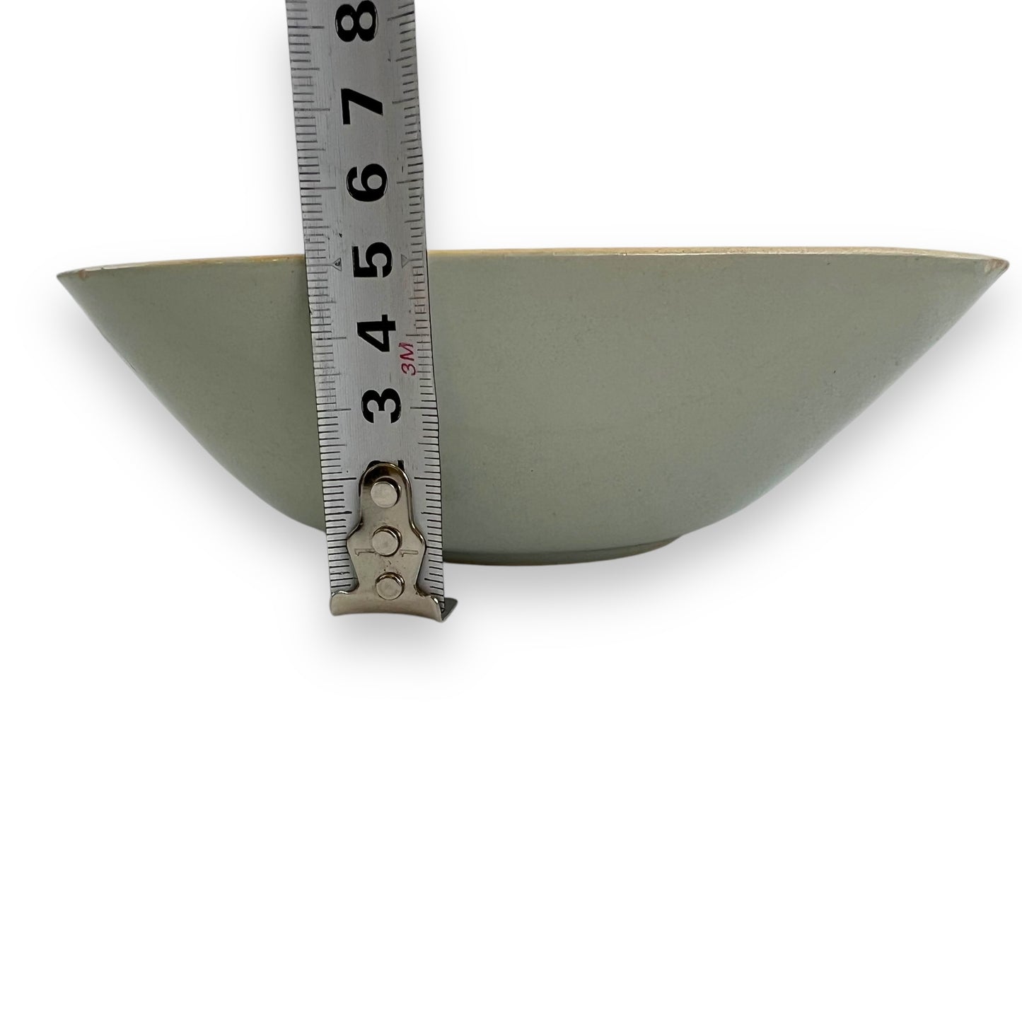 Grey & Orange Triangle Bowl