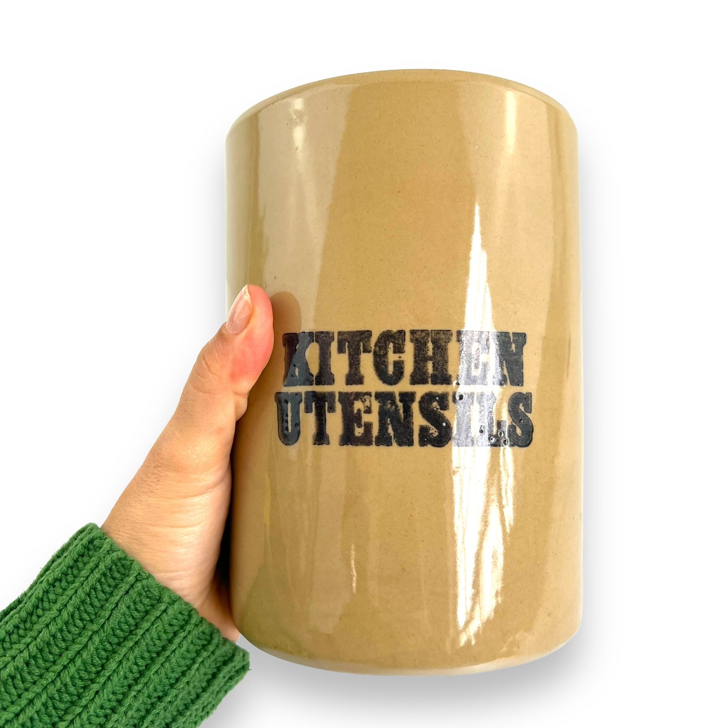 Kitchen Utensils Pottery Jar