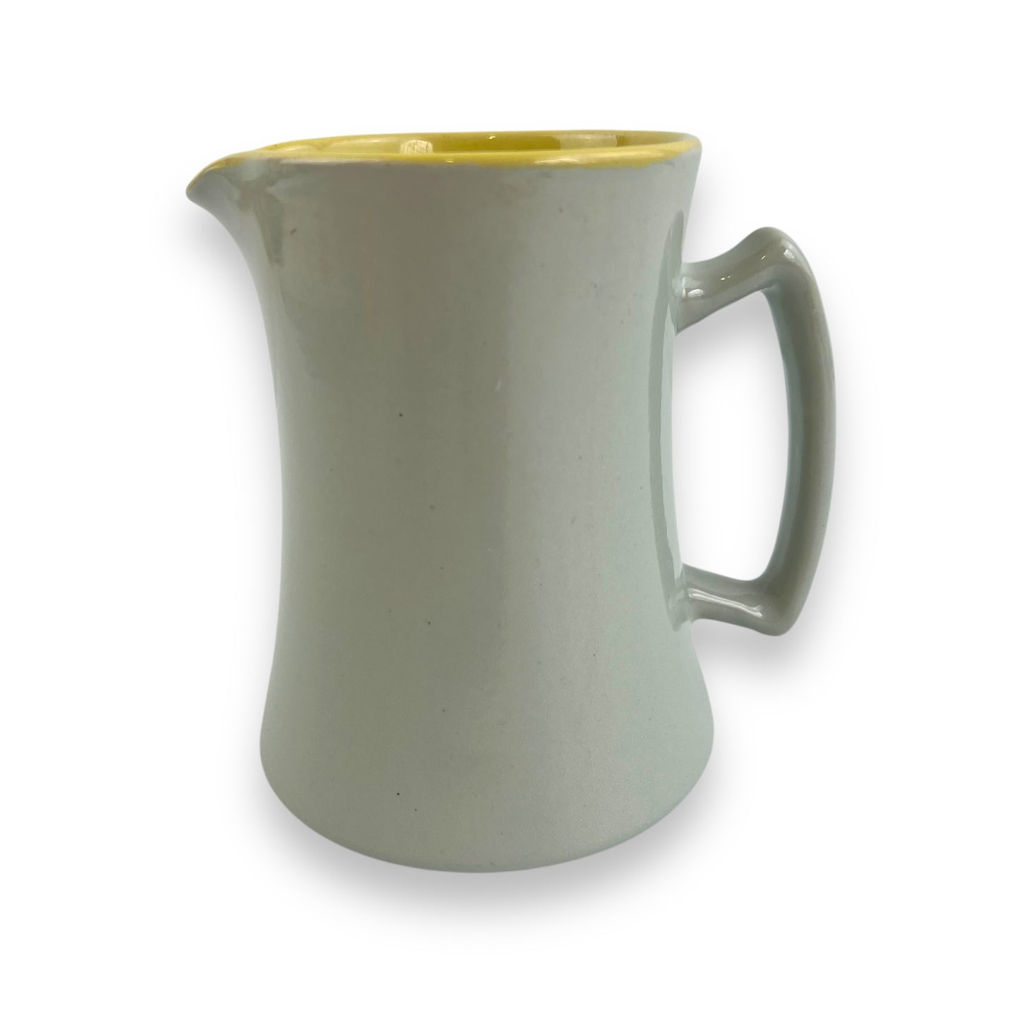 Grey & Yellow Ceramic Jug