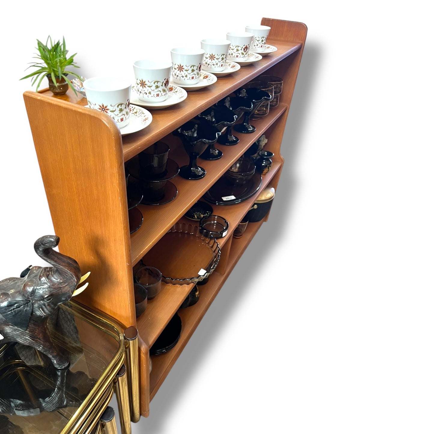 Timber Display Shelf – Low Bookcase