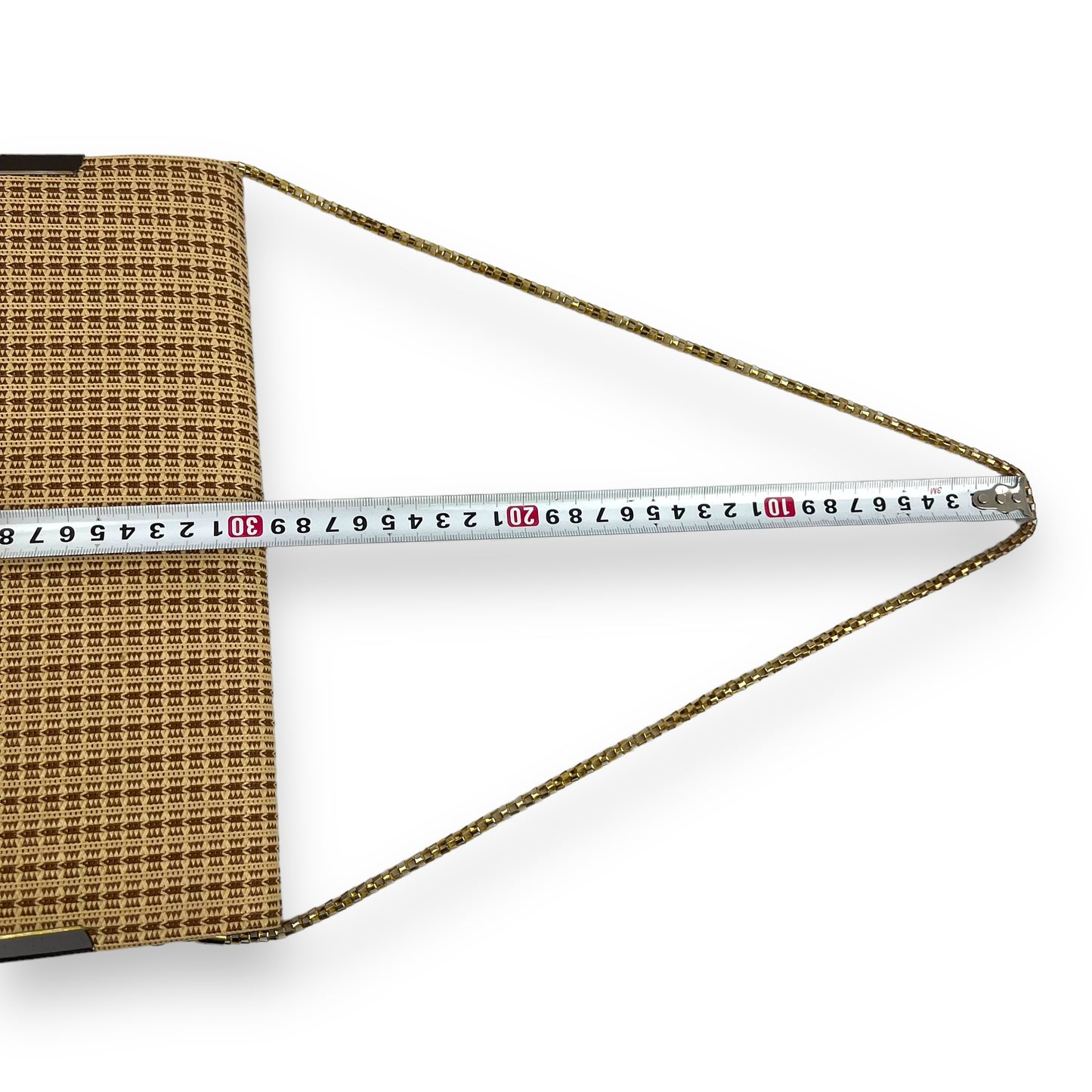 Jacqui Melbourne Brown patterned bag