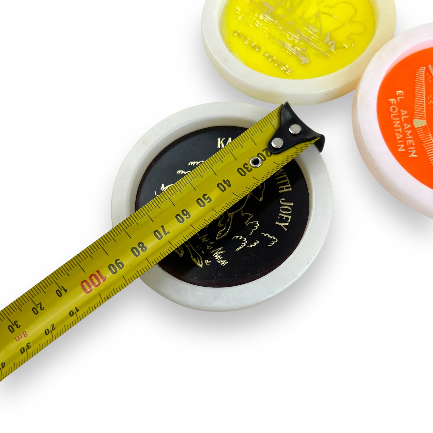 Set of 5 Vintage Australian Souvenir Coasters