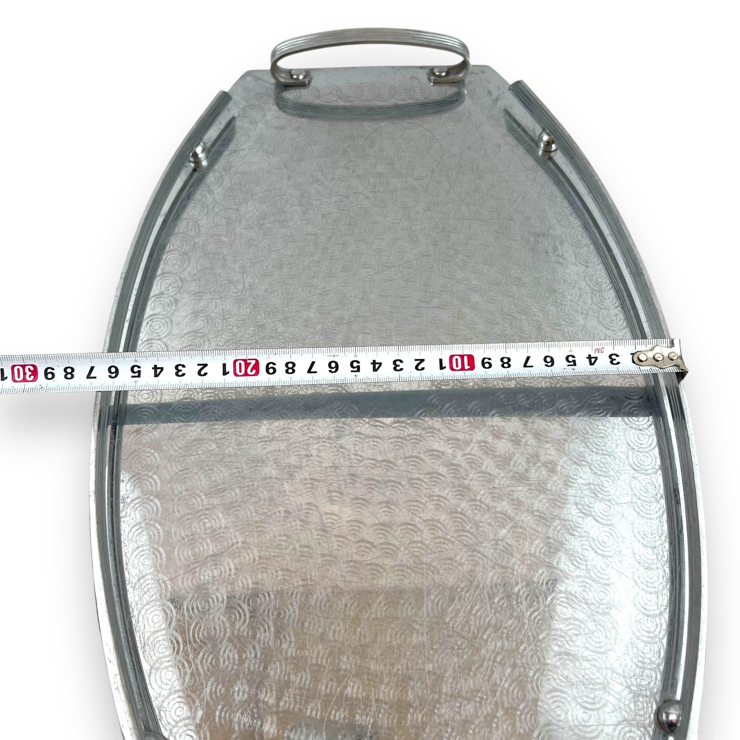 Ranleigh Oval Stainless Steel Serving Tray