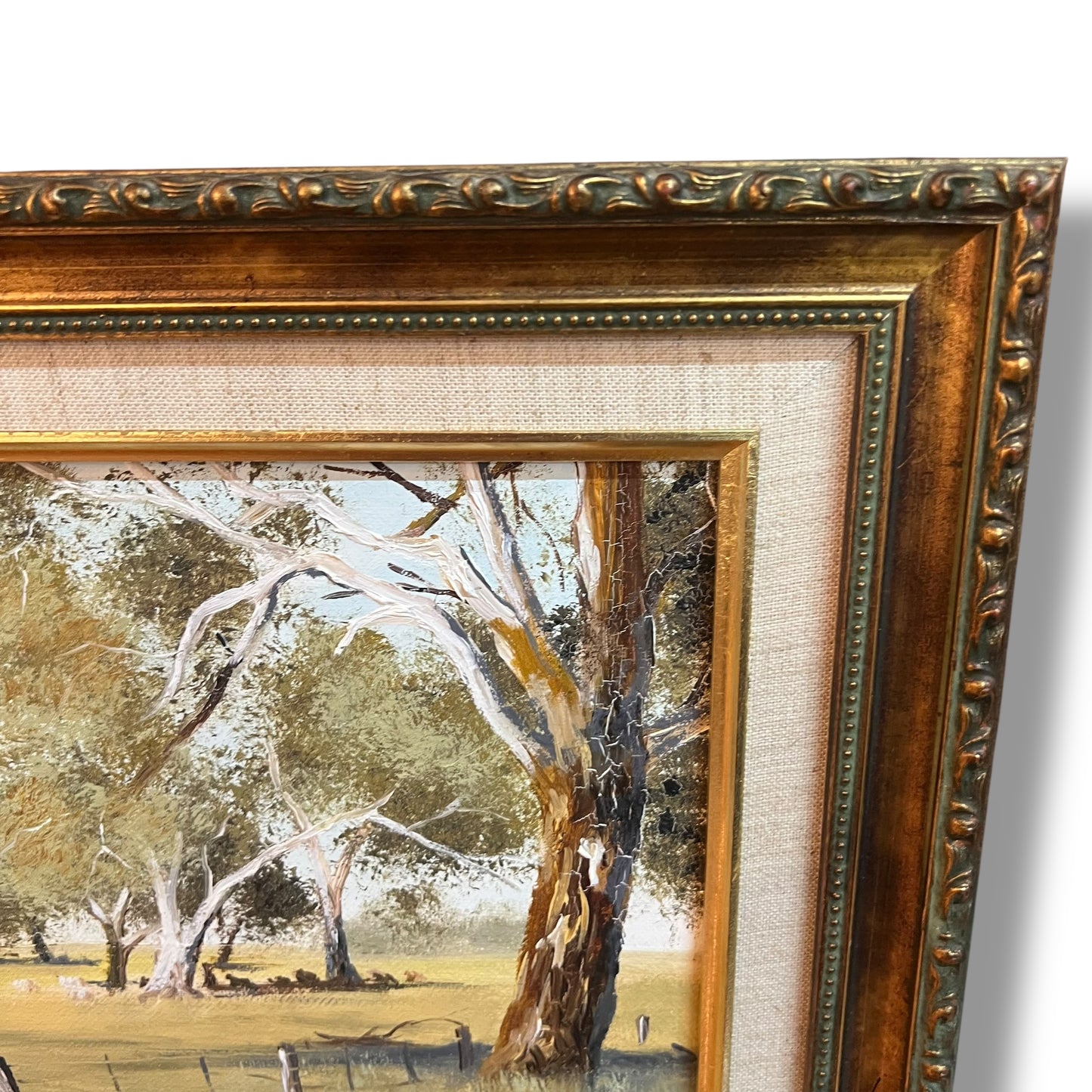 Philip Baker “South of Tocumwal” – Original Australian Pastoral Landscape