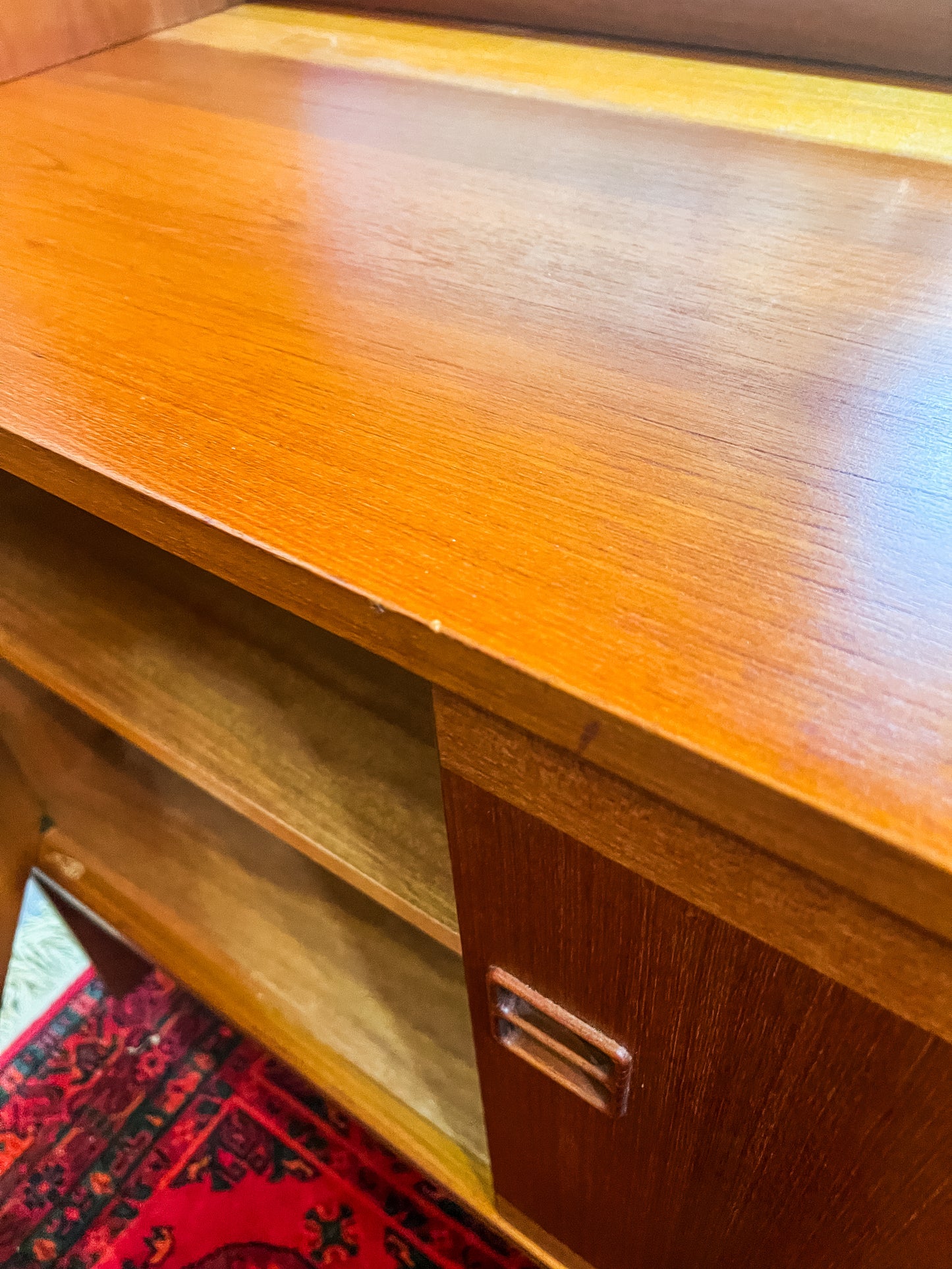 Mid-Century Teak Shelf & Bar Cabinet – Carl Johansson for Bogaryds, 1960s/70s