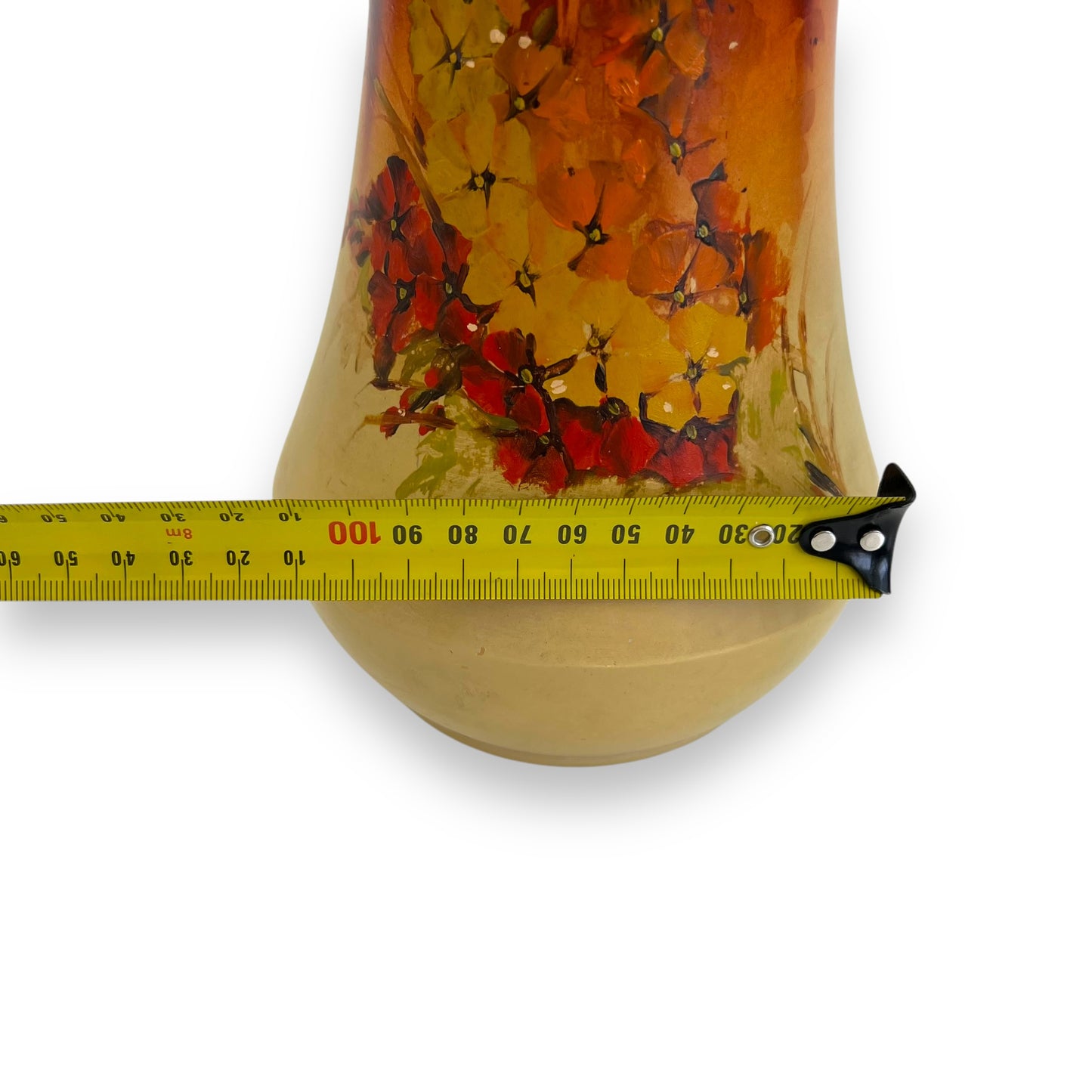 Handpainted flower vase