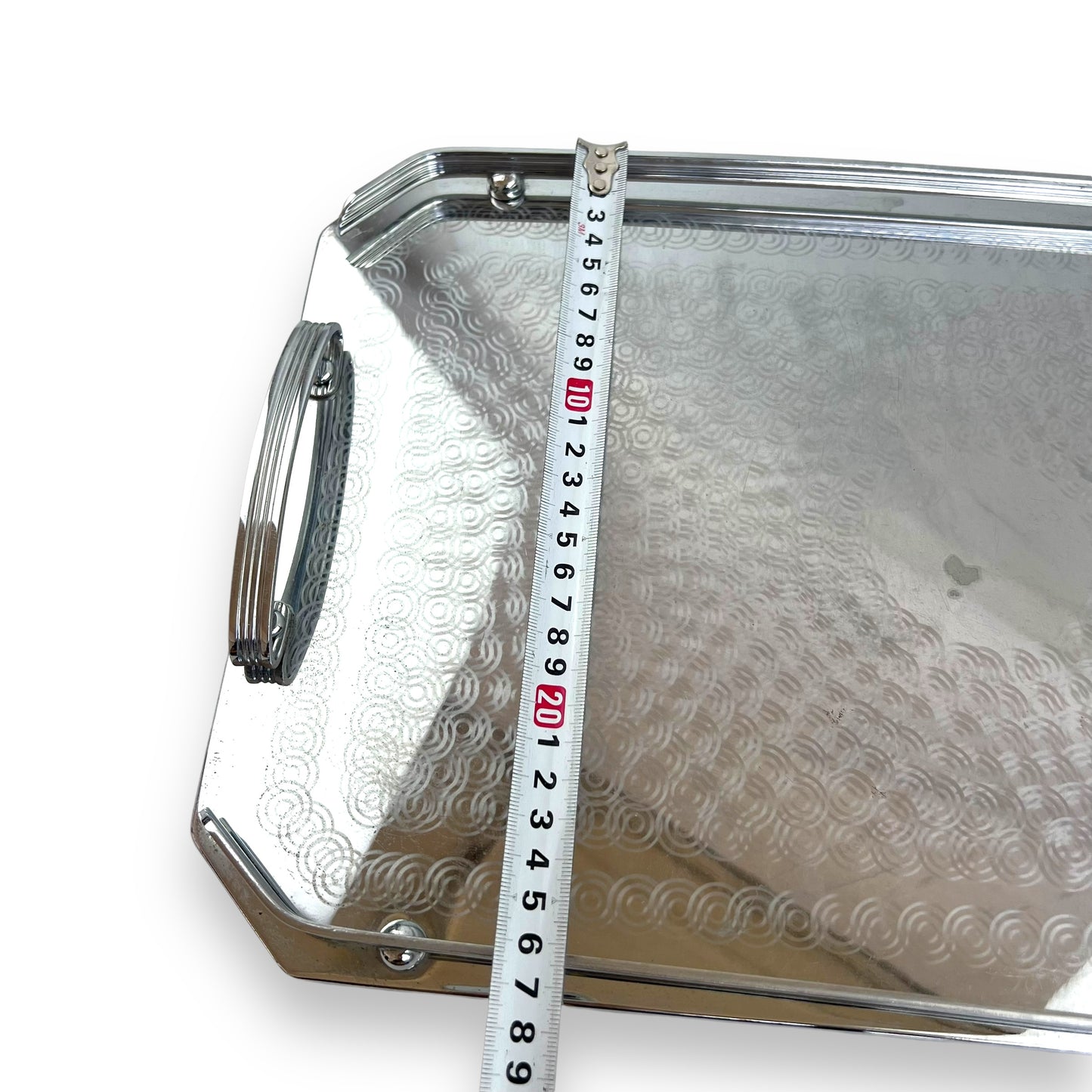 Ranleigh Rectangle stainless steel serving tray