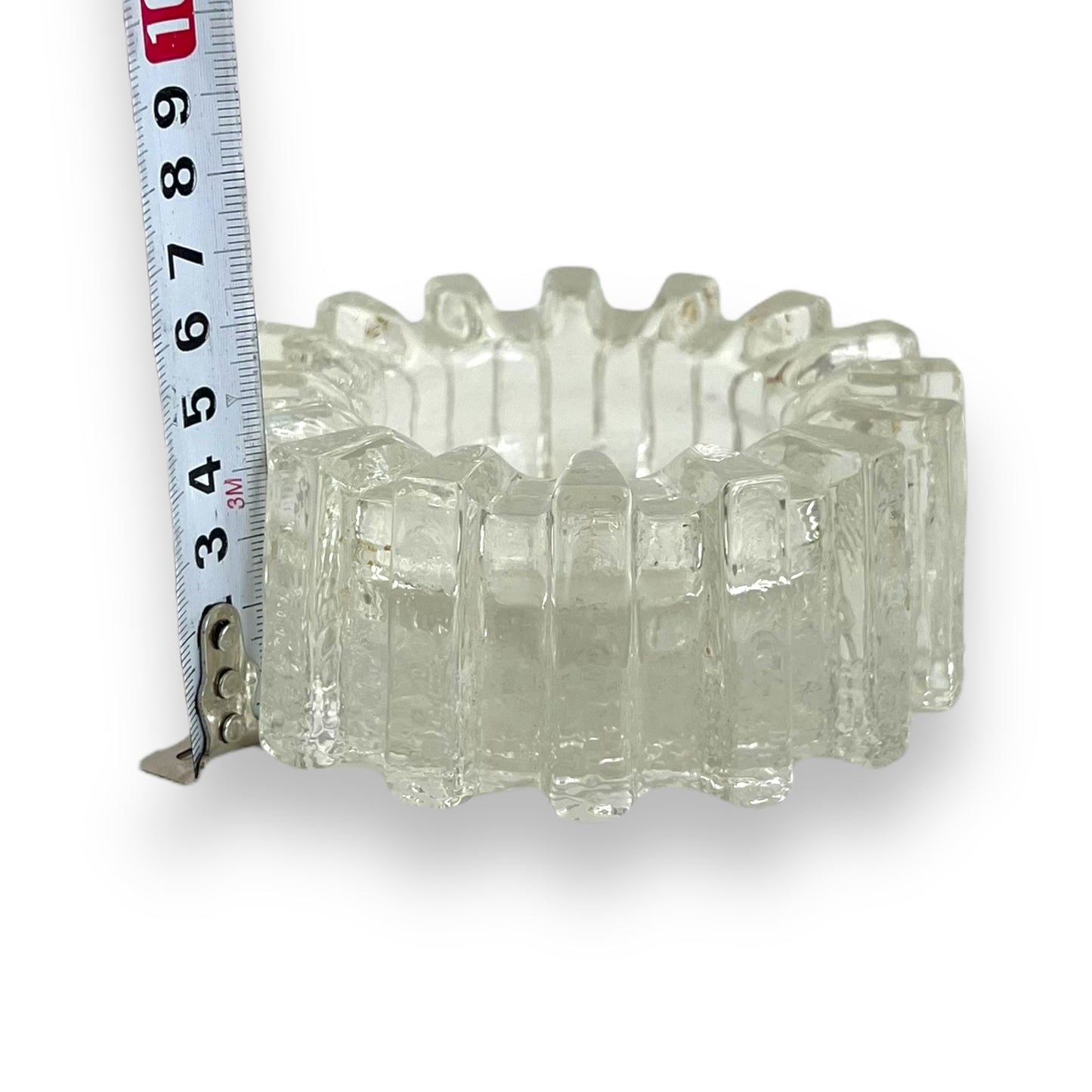 Pukeberg Sweden Art Glass Cog Ashtray