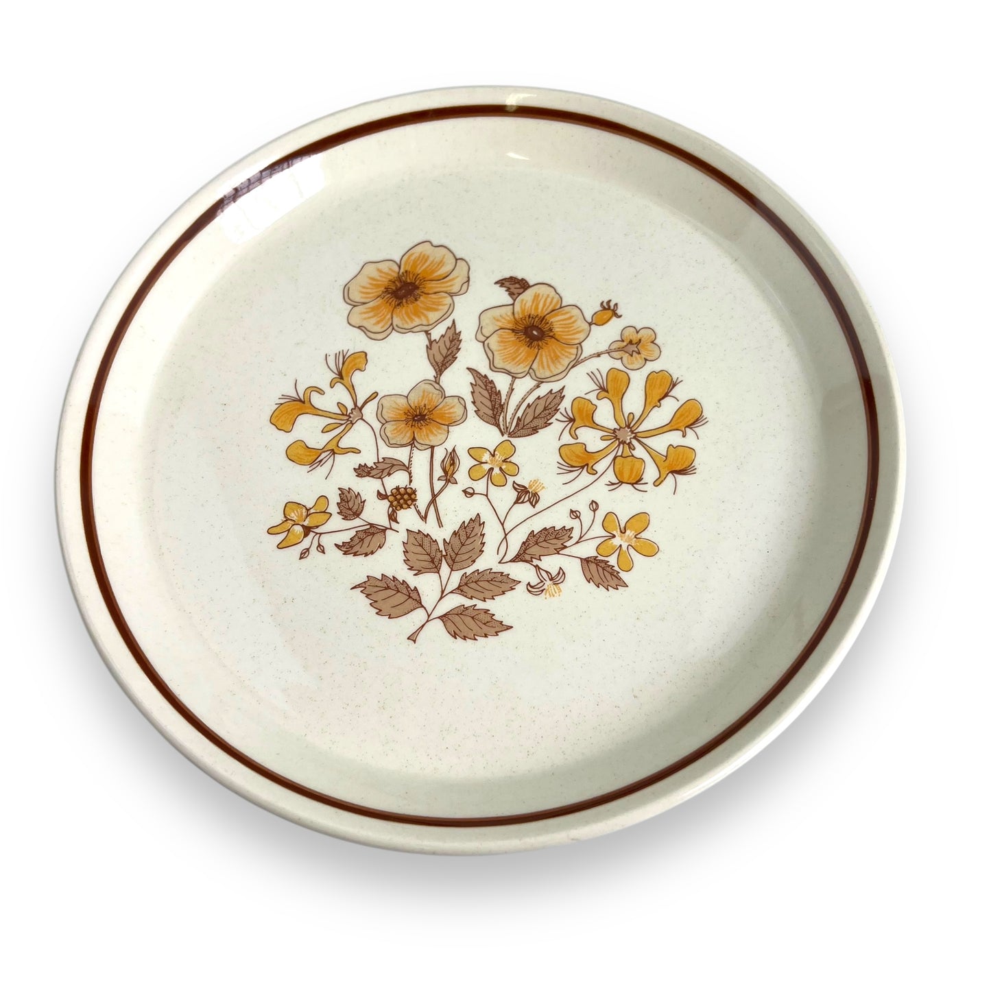 Tranquility by Crown Lynn - Vintage Dinner Plate Set of 3 (Made in New Zealand)