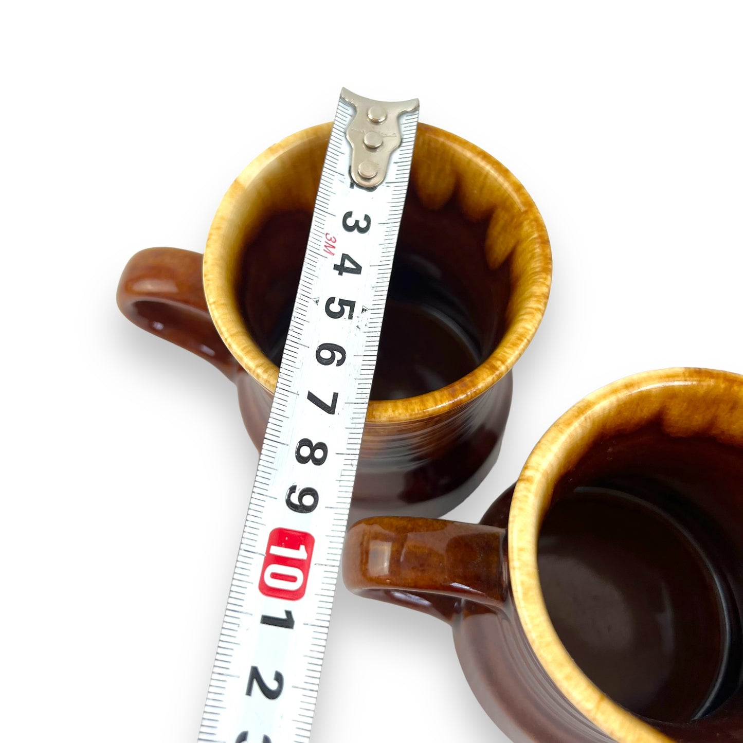 Brown Drip Glaze Mug Set of 4