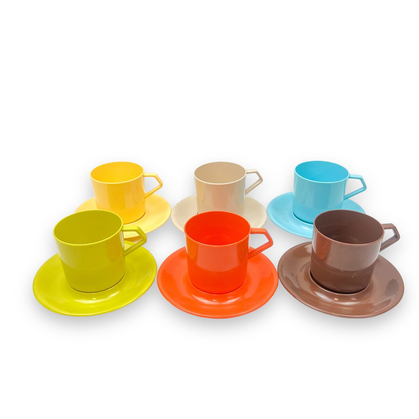 Marquis Plastic Cup & Saucer Set - Made in Australia