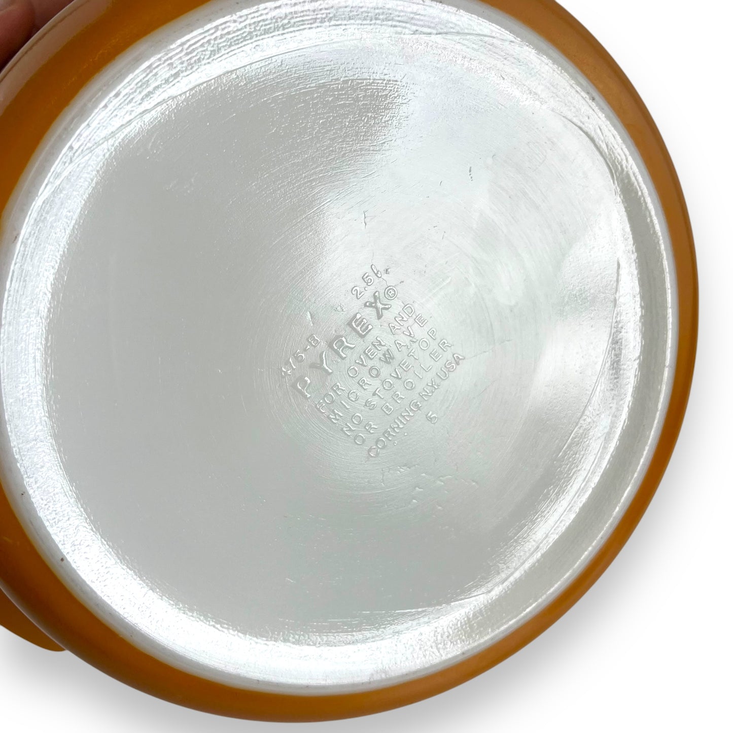 Pyrex Butterfly Gold Casserole Dish & Glass Lid Baking Dish