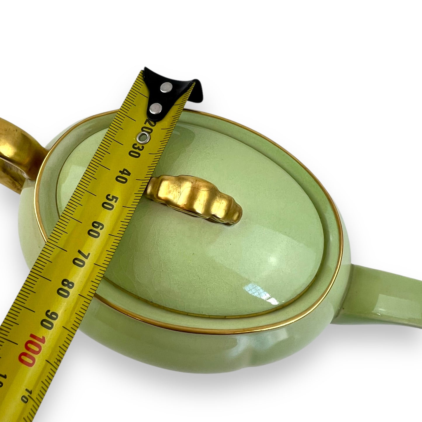 Corningware Green & Gold Teapot