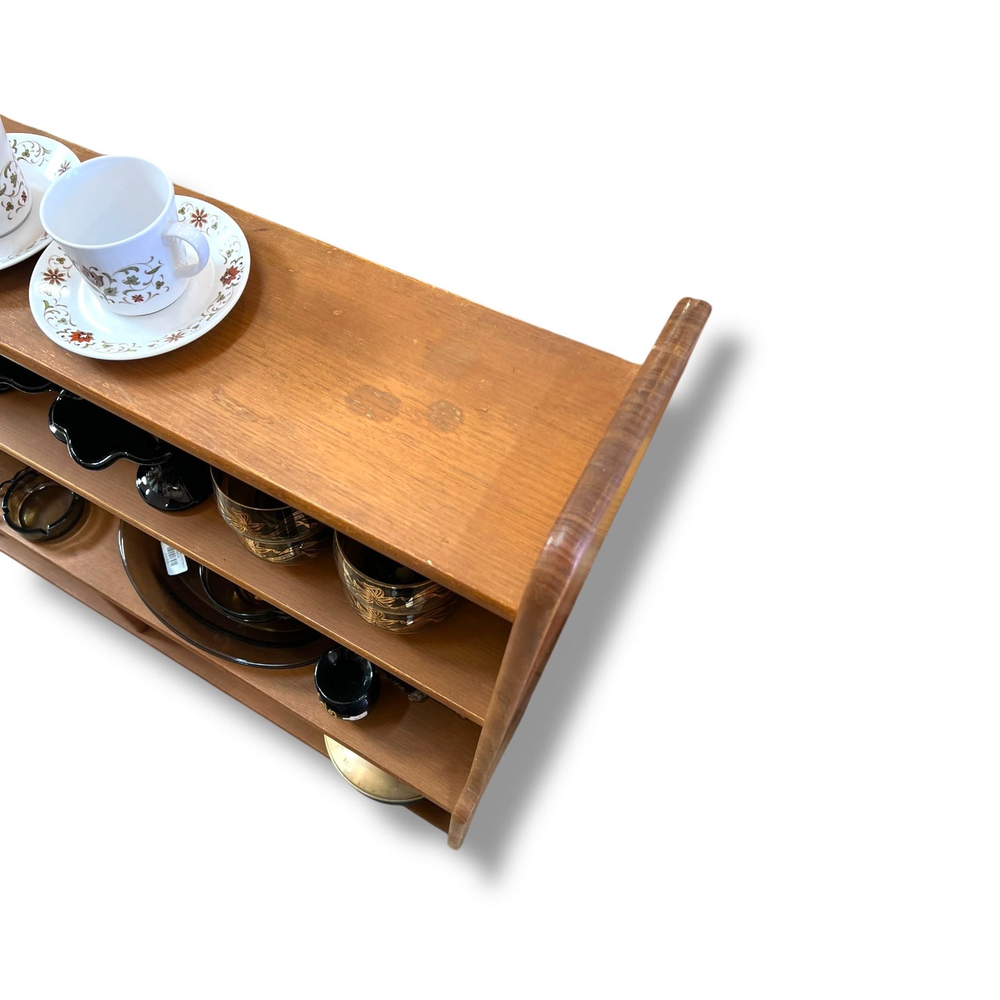 Timber Display Shelf – Low Bookcase
