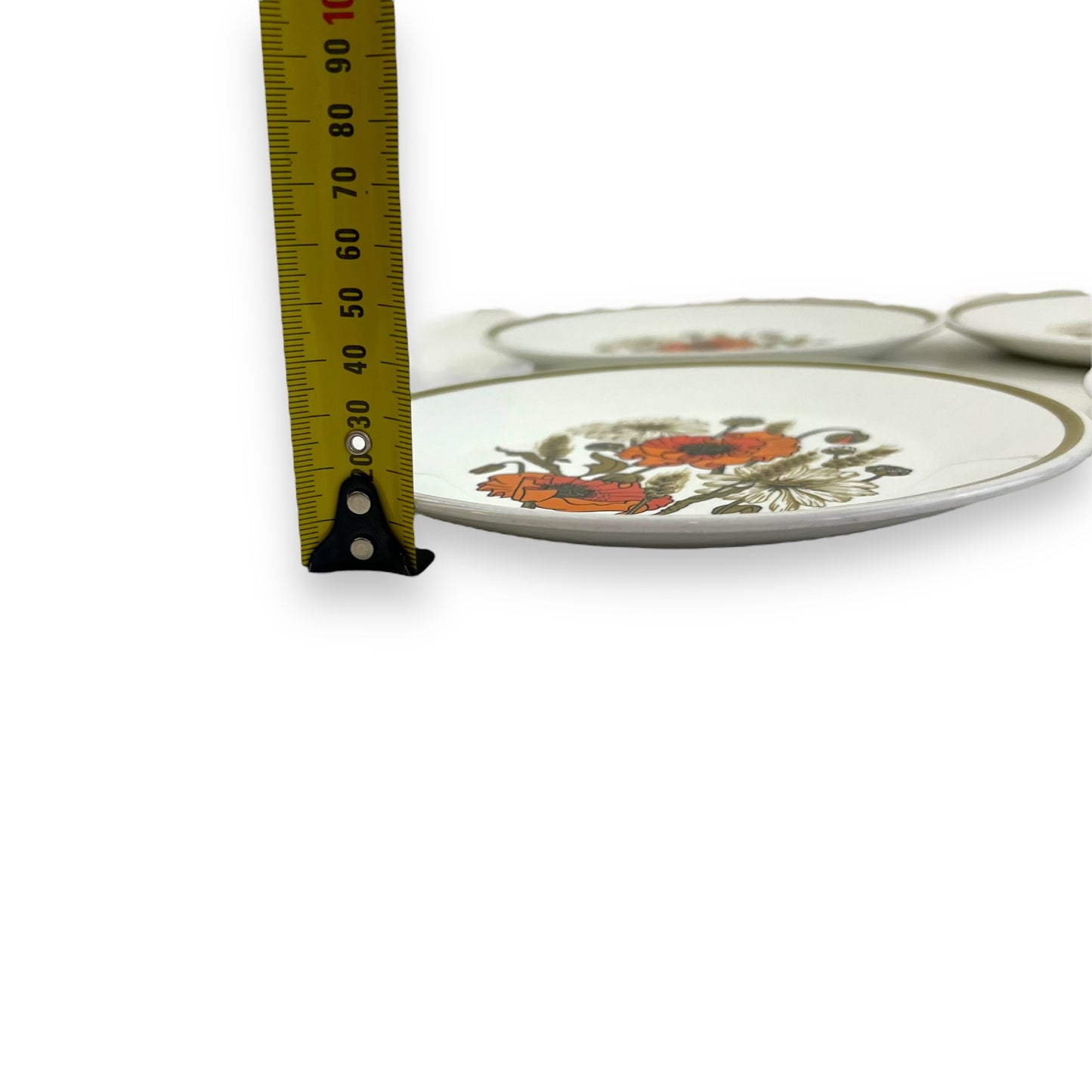 J & G Meakin “Poppy” Side Plate set of 4