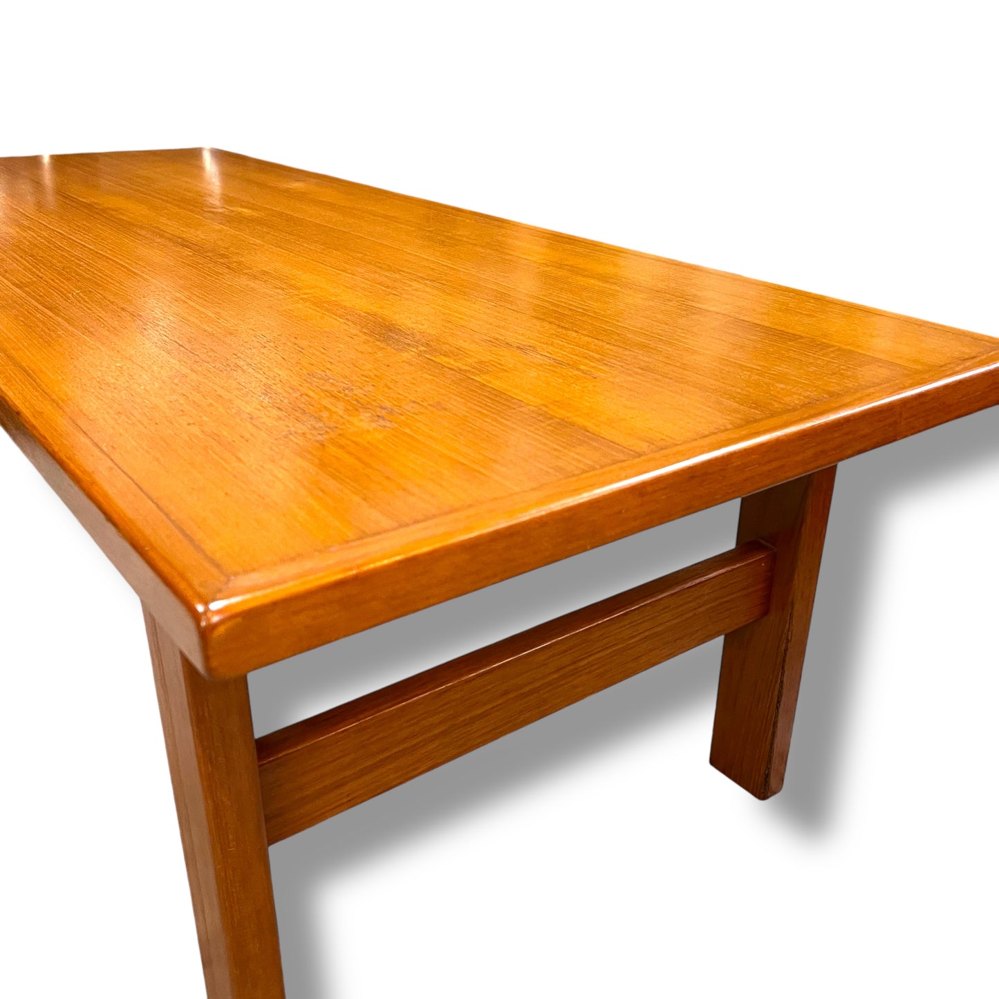 Large Teak Rectangle Coffee Table