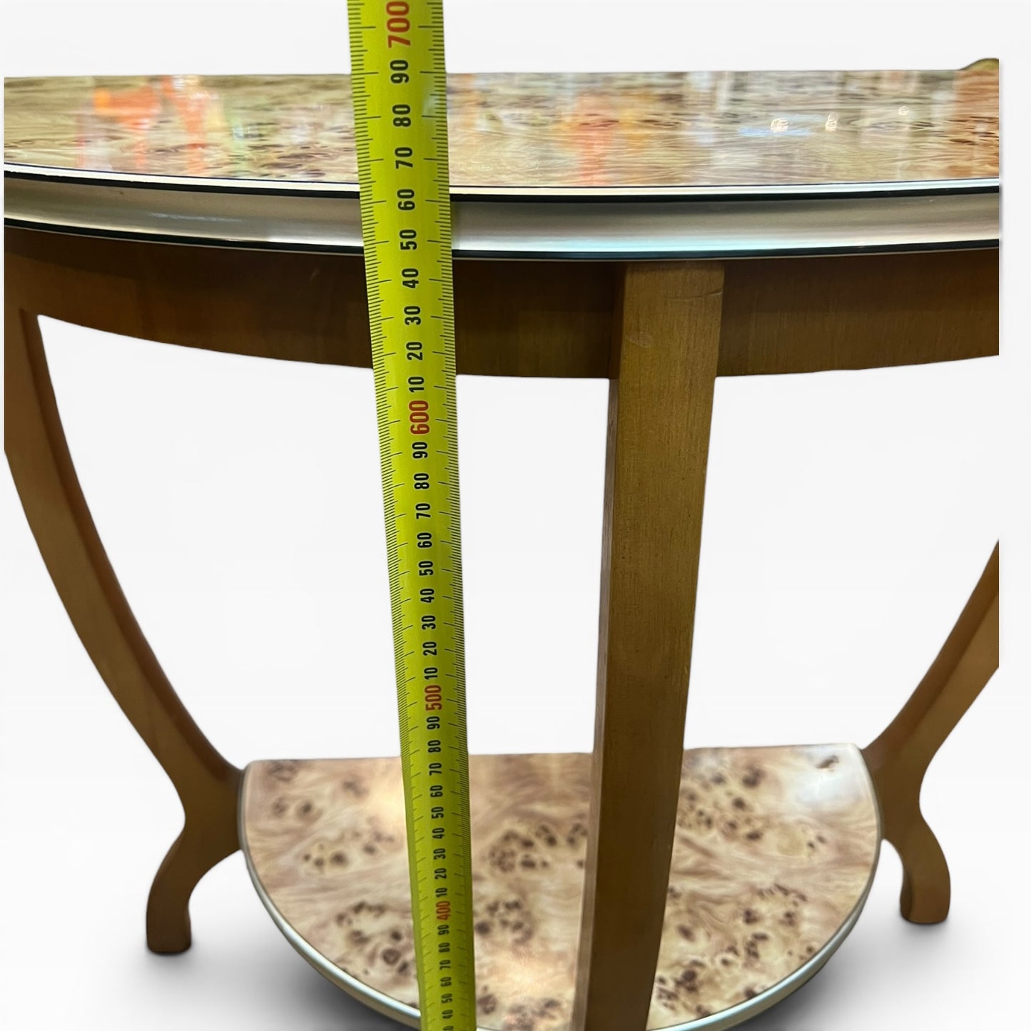 2. Burlwood Hall Table / Console Table