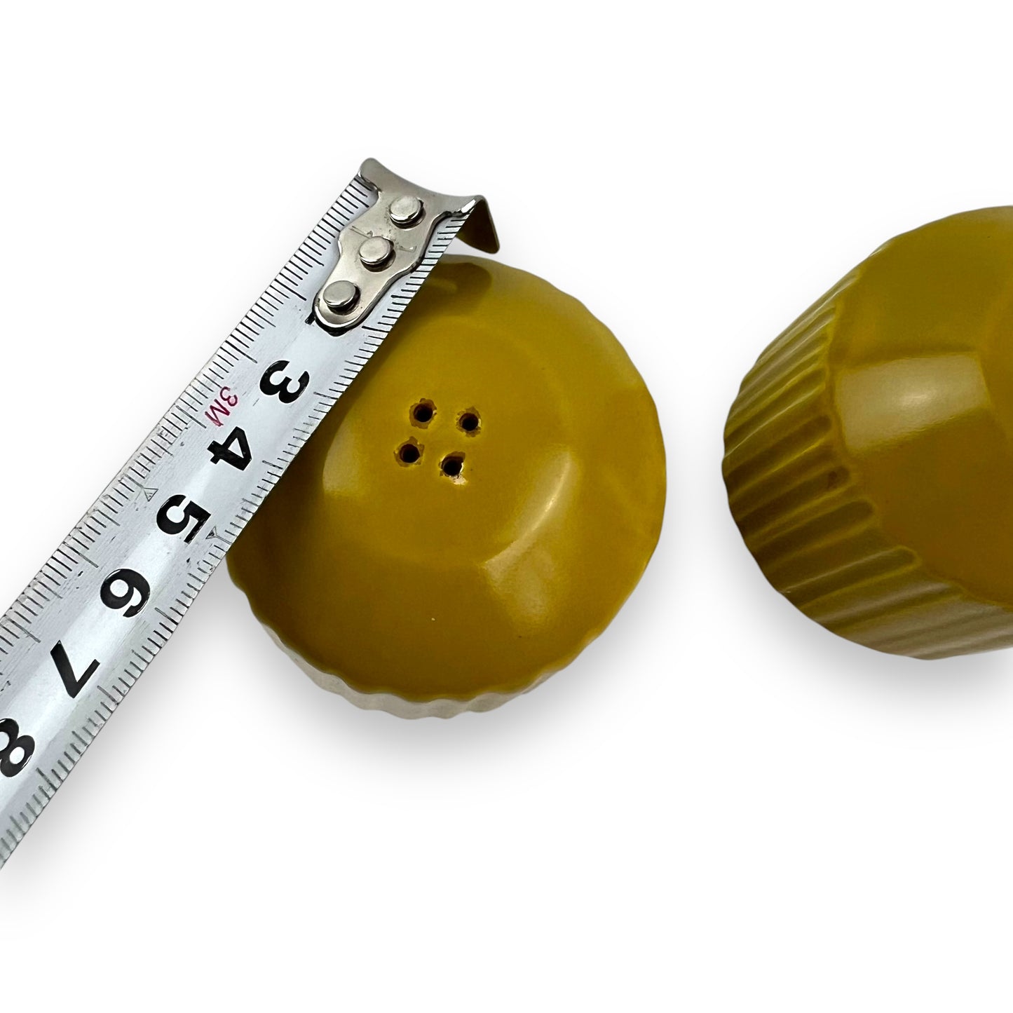 Mikasa Mustard Yellow Salt & Pepper Shaker Set