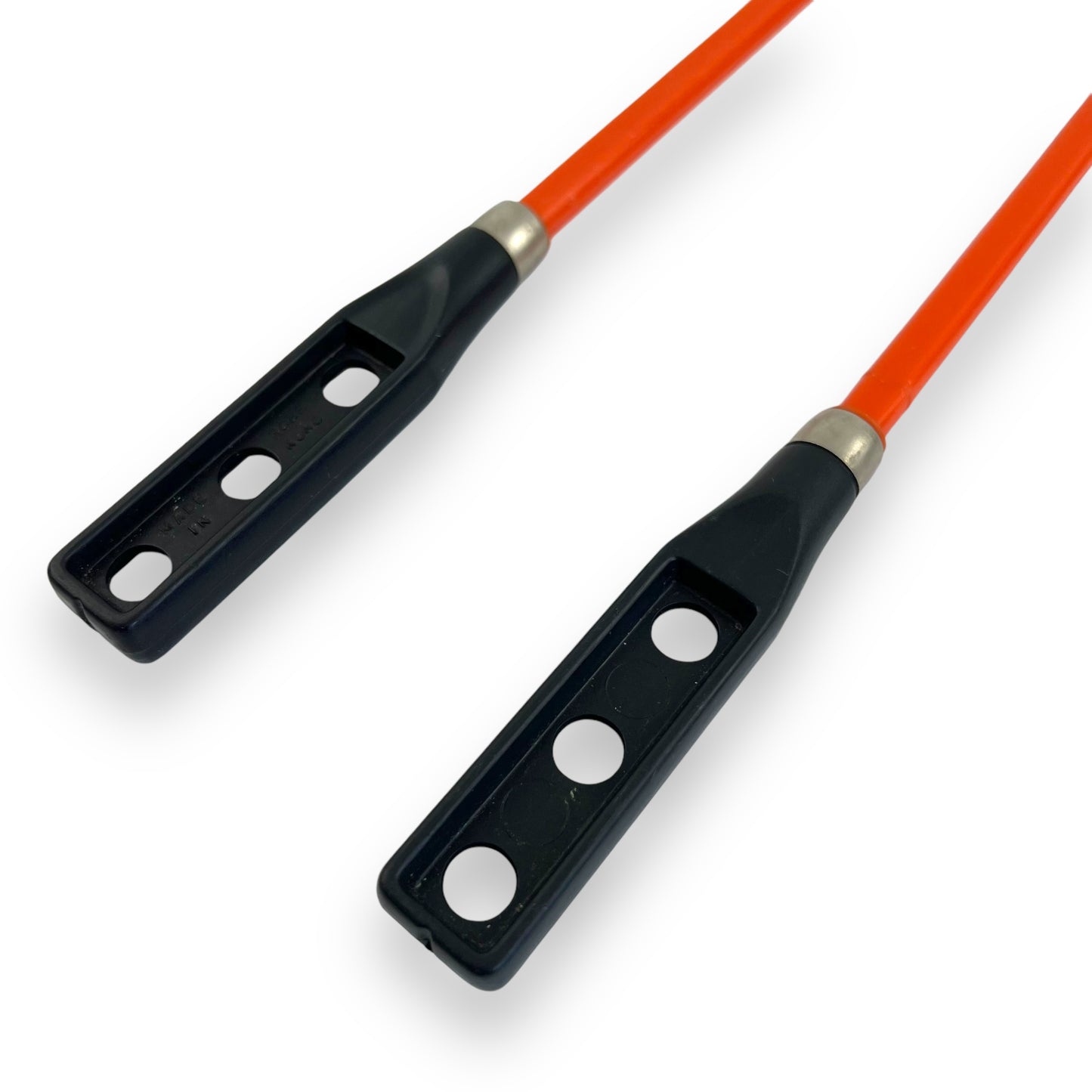 Salad Server Set - Made in Hong Kong - Orange and Black