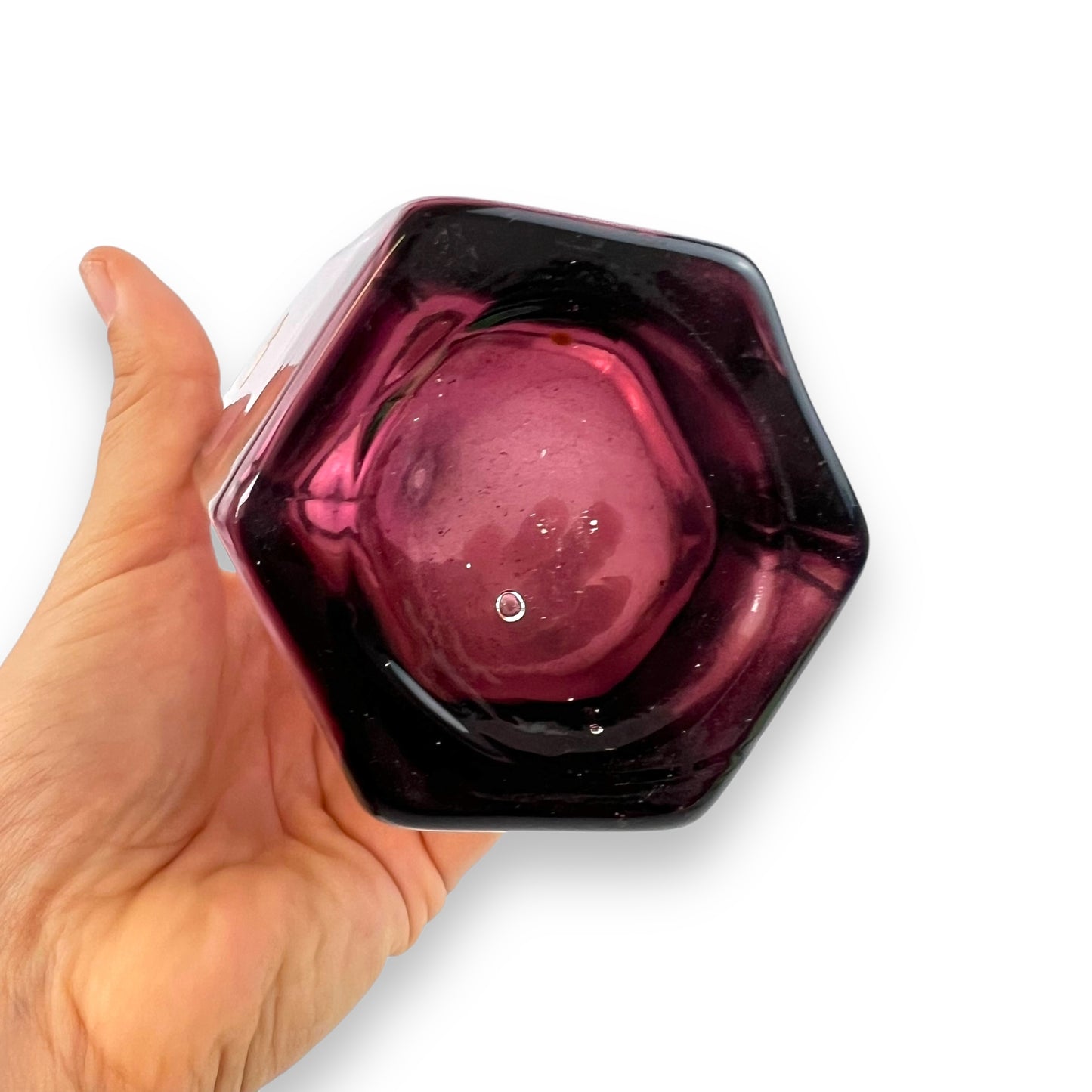 Purple Glass Vase