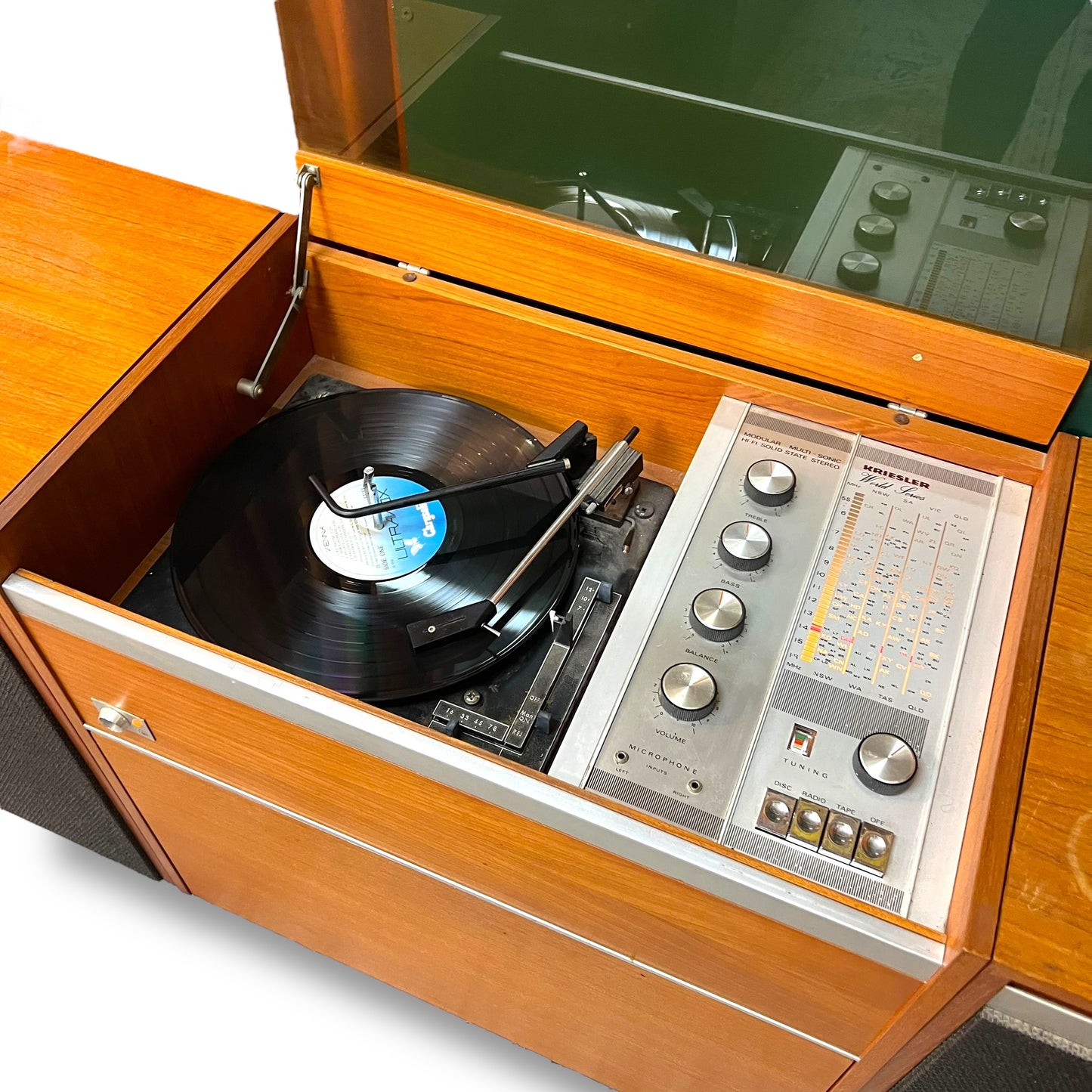 Kriesler “World Series” Modular Multi-Sonic Hi-Fi – Solid State Stereo Console in Teak
