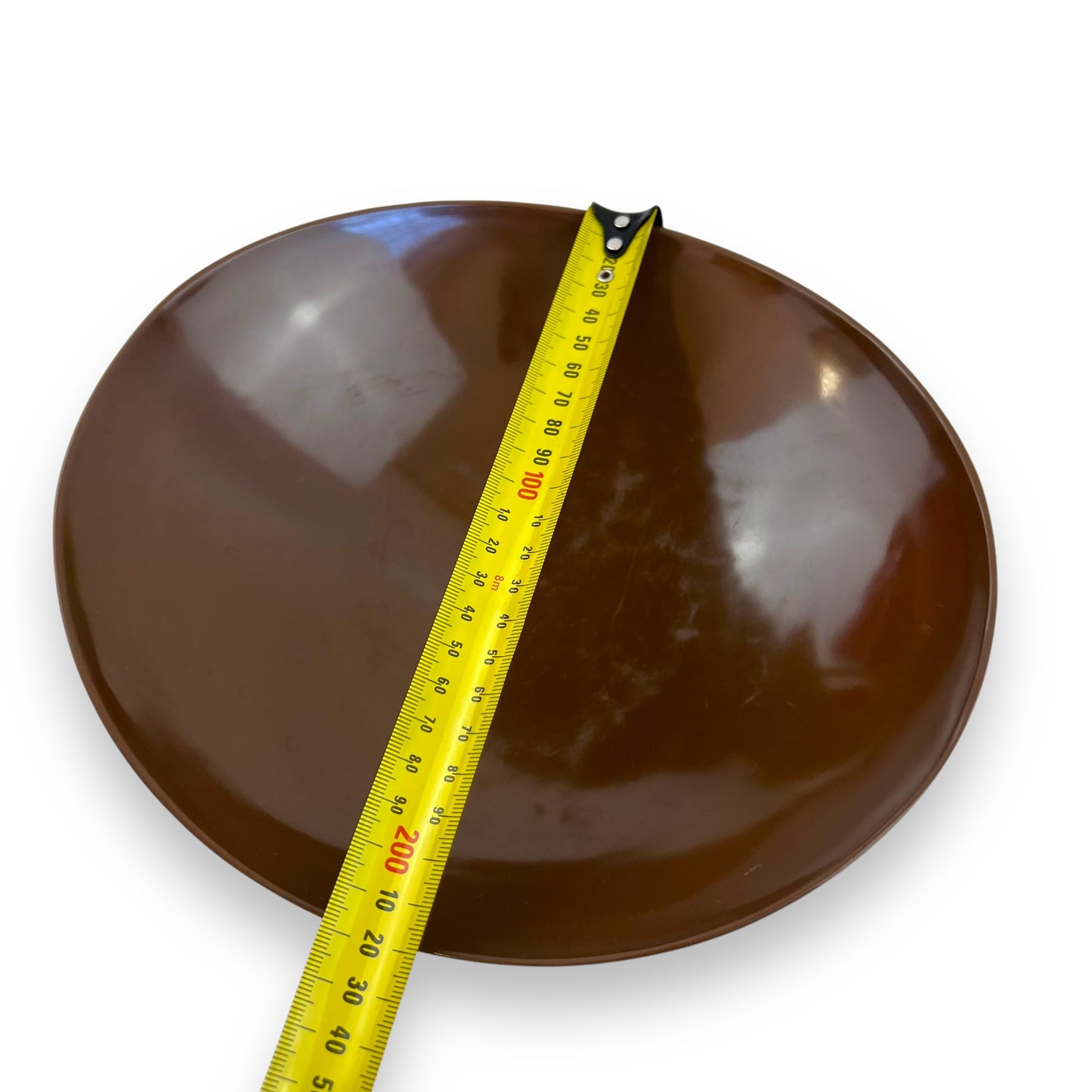 Bessemer Brown and Yellow Plastic Serving Bowl