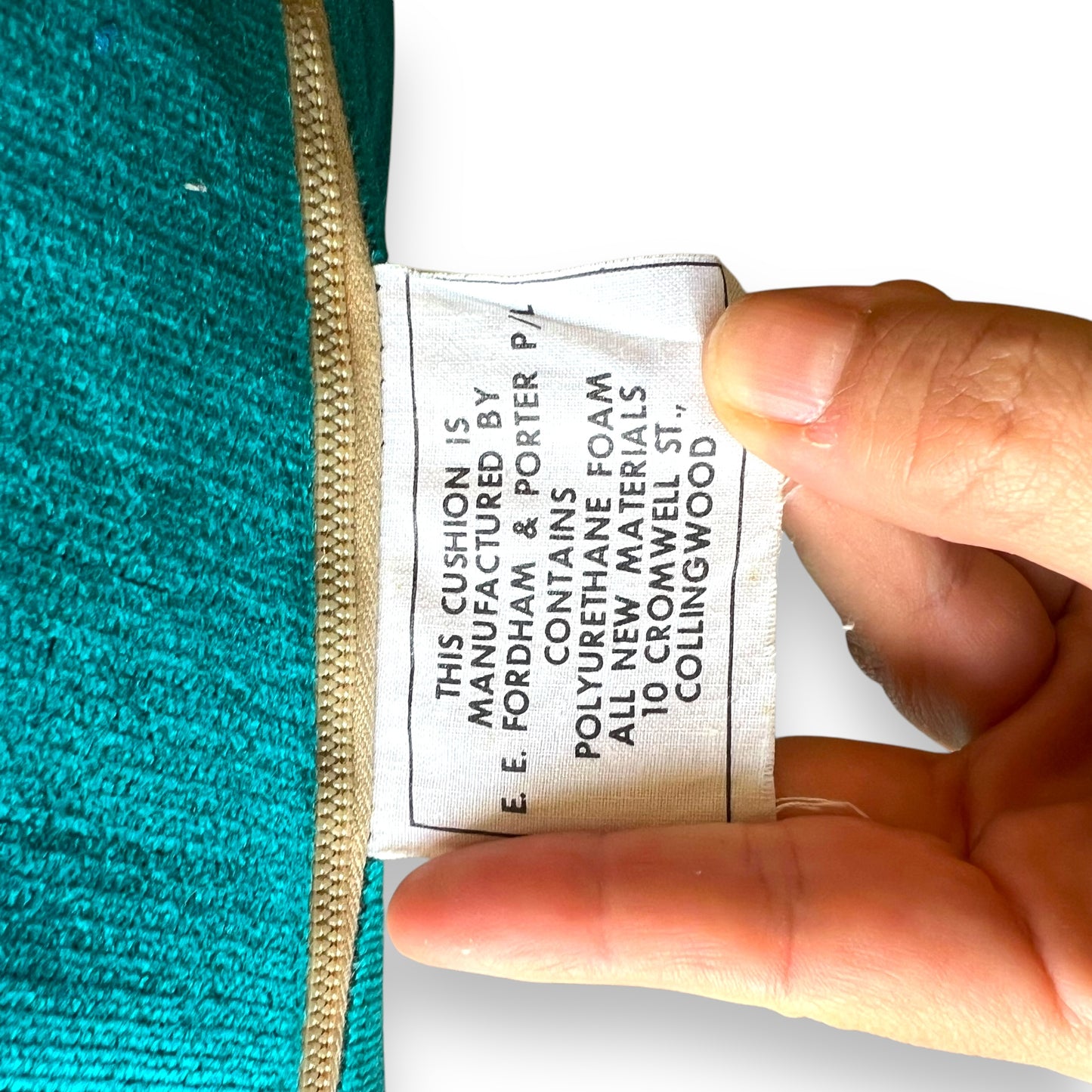 Teal Blue Swivel Lounge Chair – Fordham & Porter (Melbourne Made)