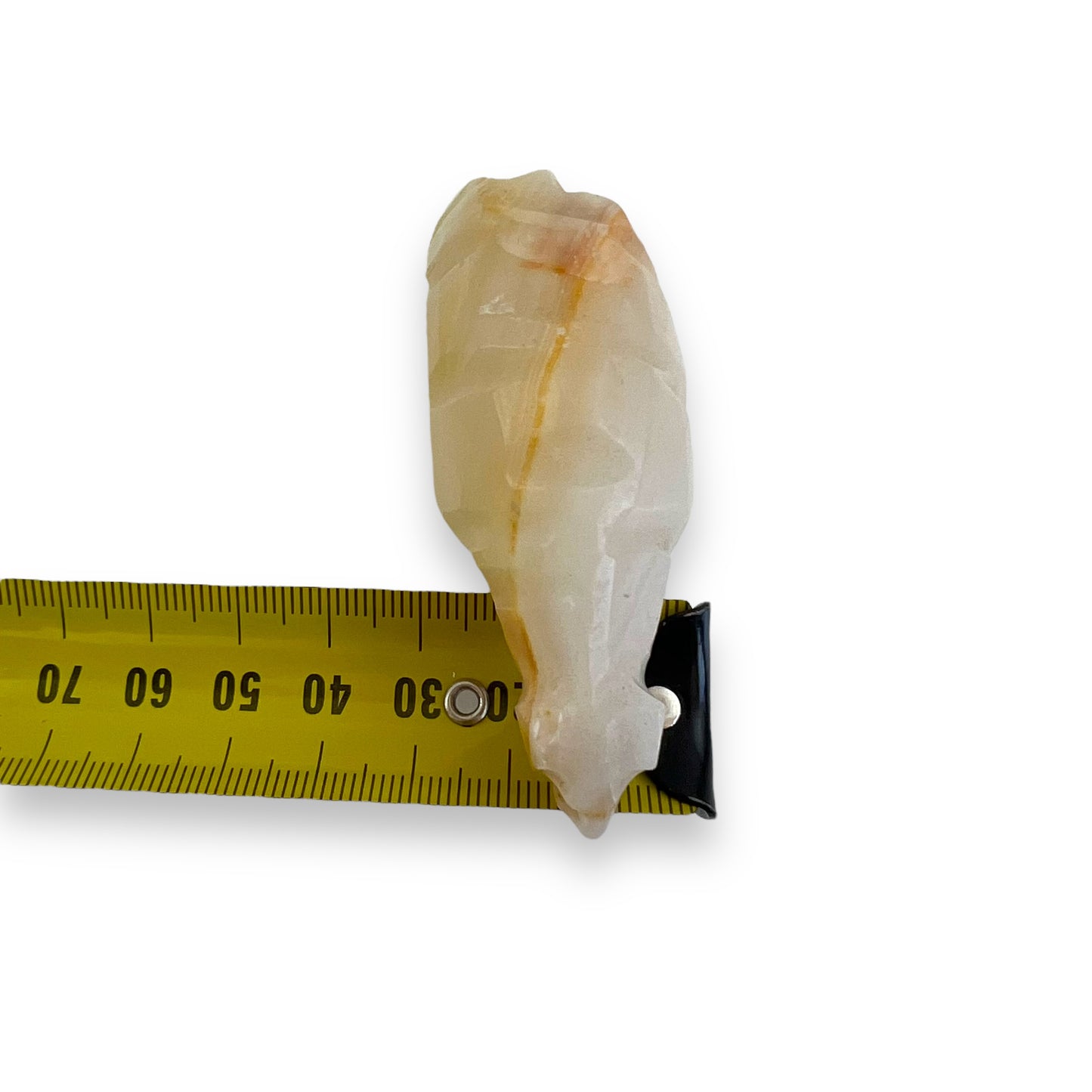 Onyx stone mother bear and cub handcarved statue set