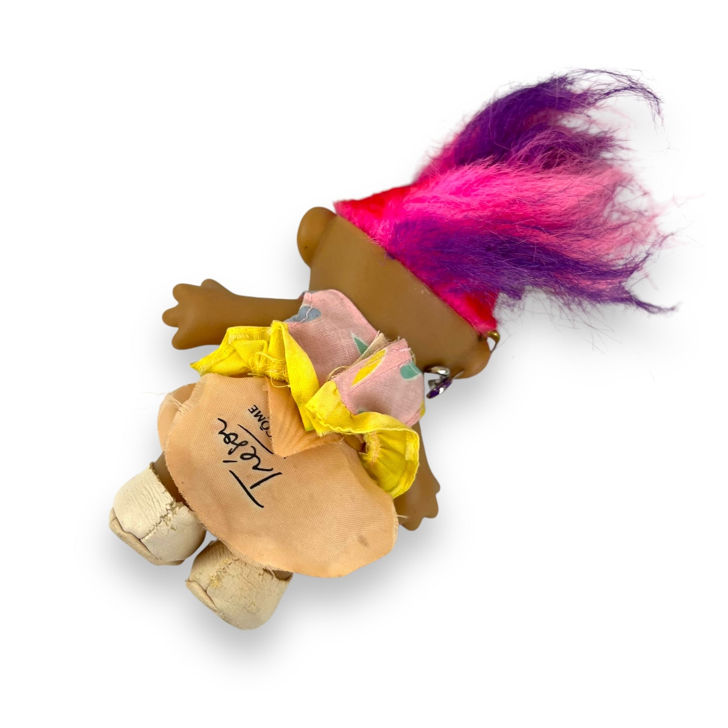 Troll Doll pink and purple hair