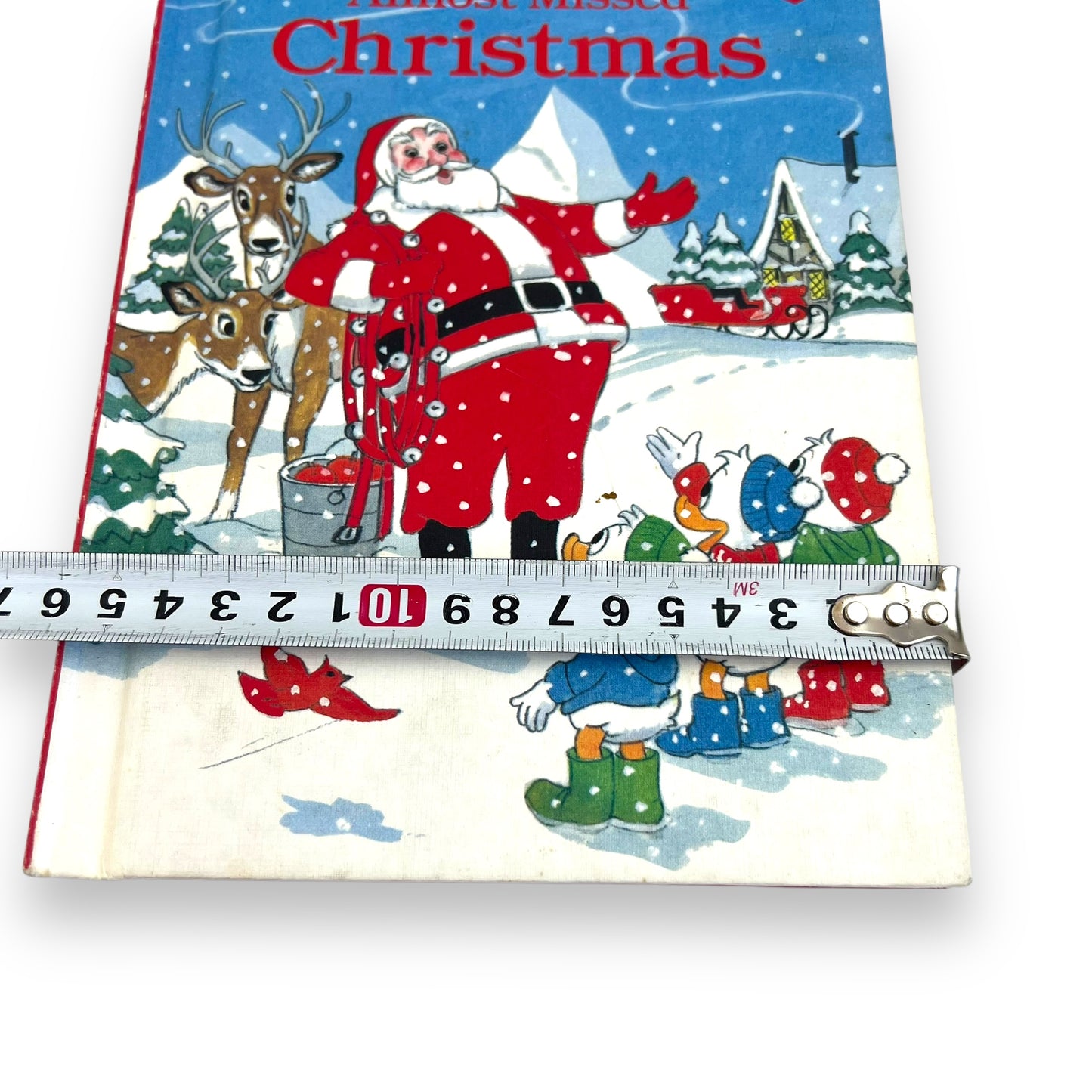 1986 Disney’s “The Almost Missed Christmas” Hardcover Book