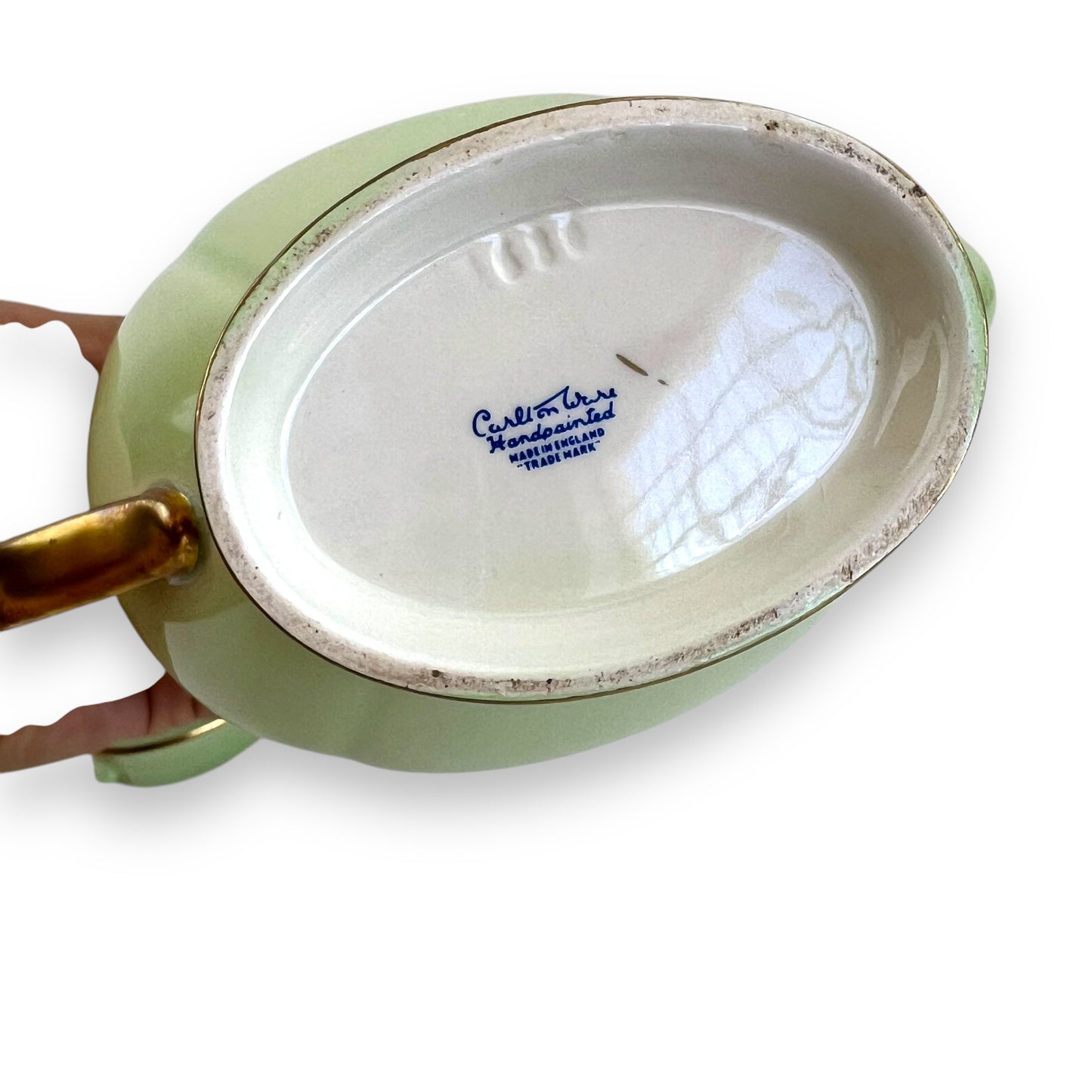 Corningware Green & Gold Teapot