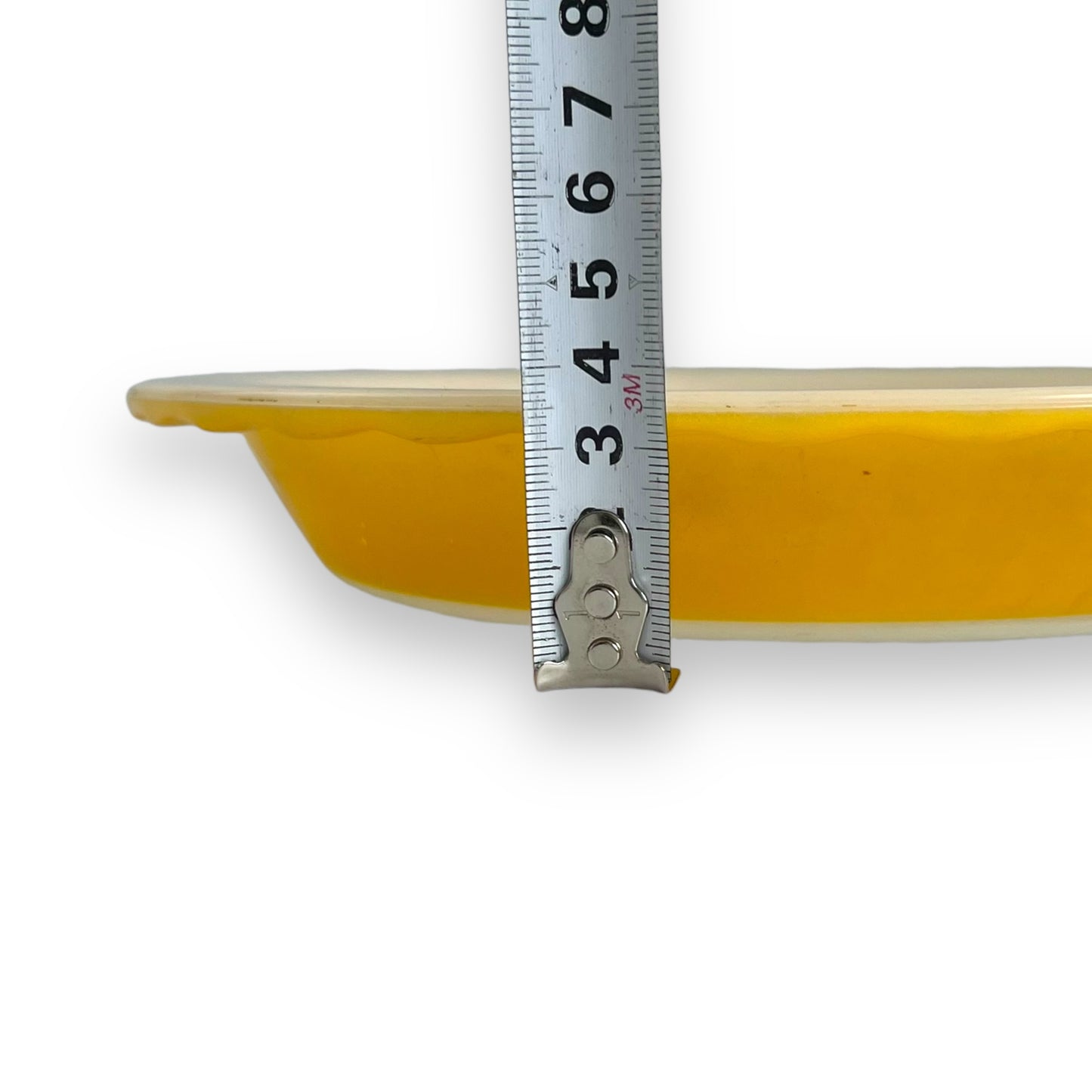 Yellow Crown Ovenware Pie Baking Dish
