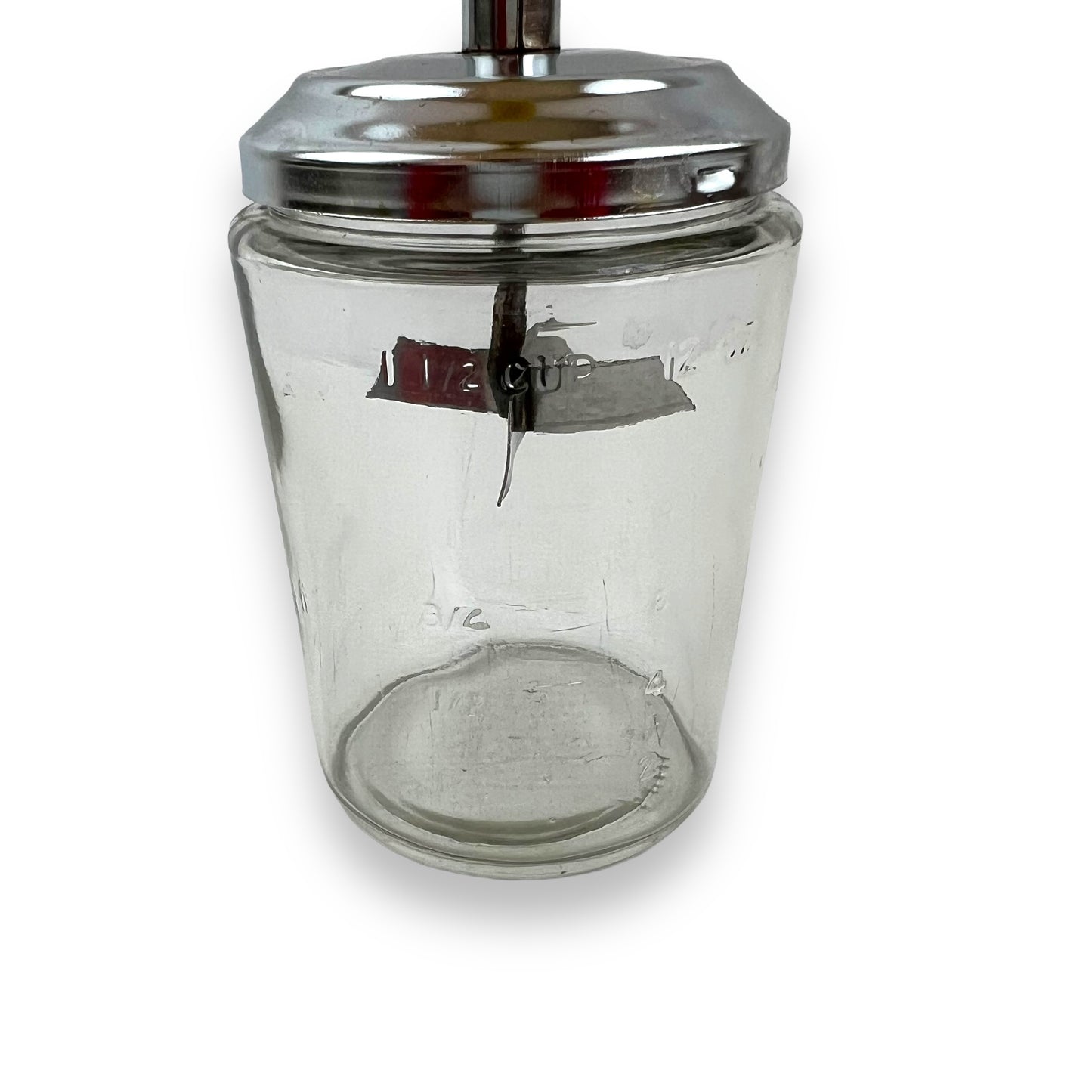 Push Top Glass Mixer Jar