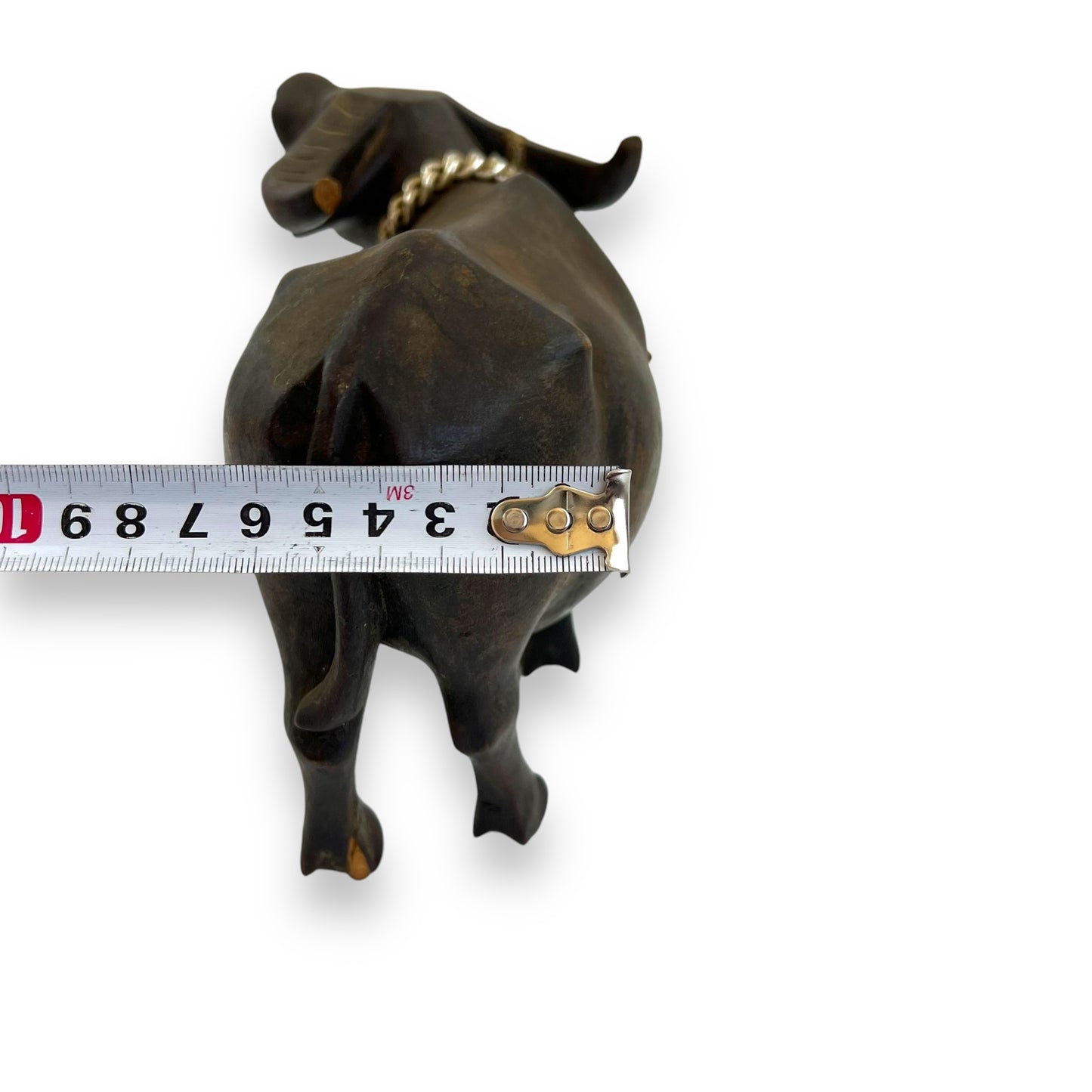 Wooden Buffalo Statue