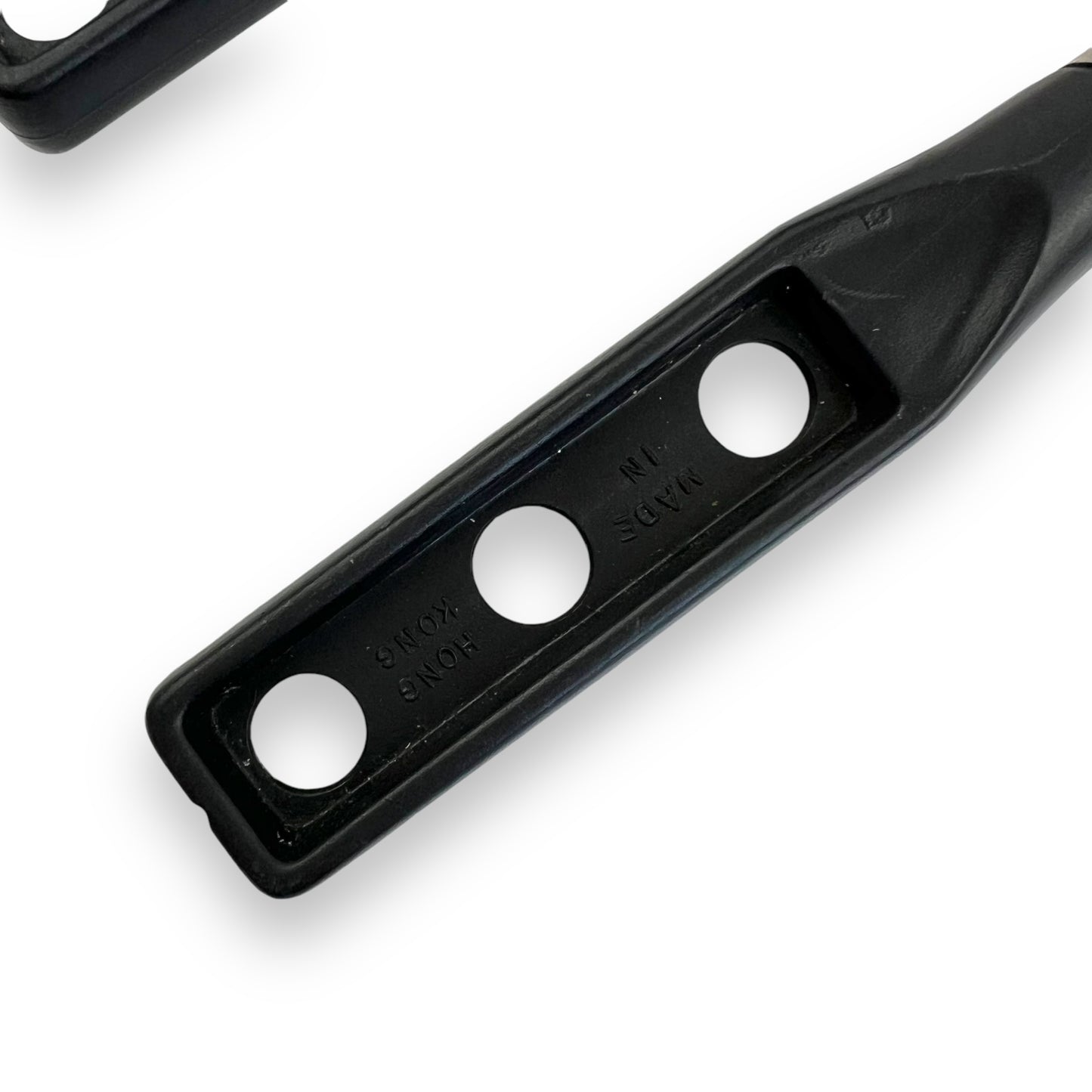 Salad Server Set - Made in Hong Kong - Orange and Black