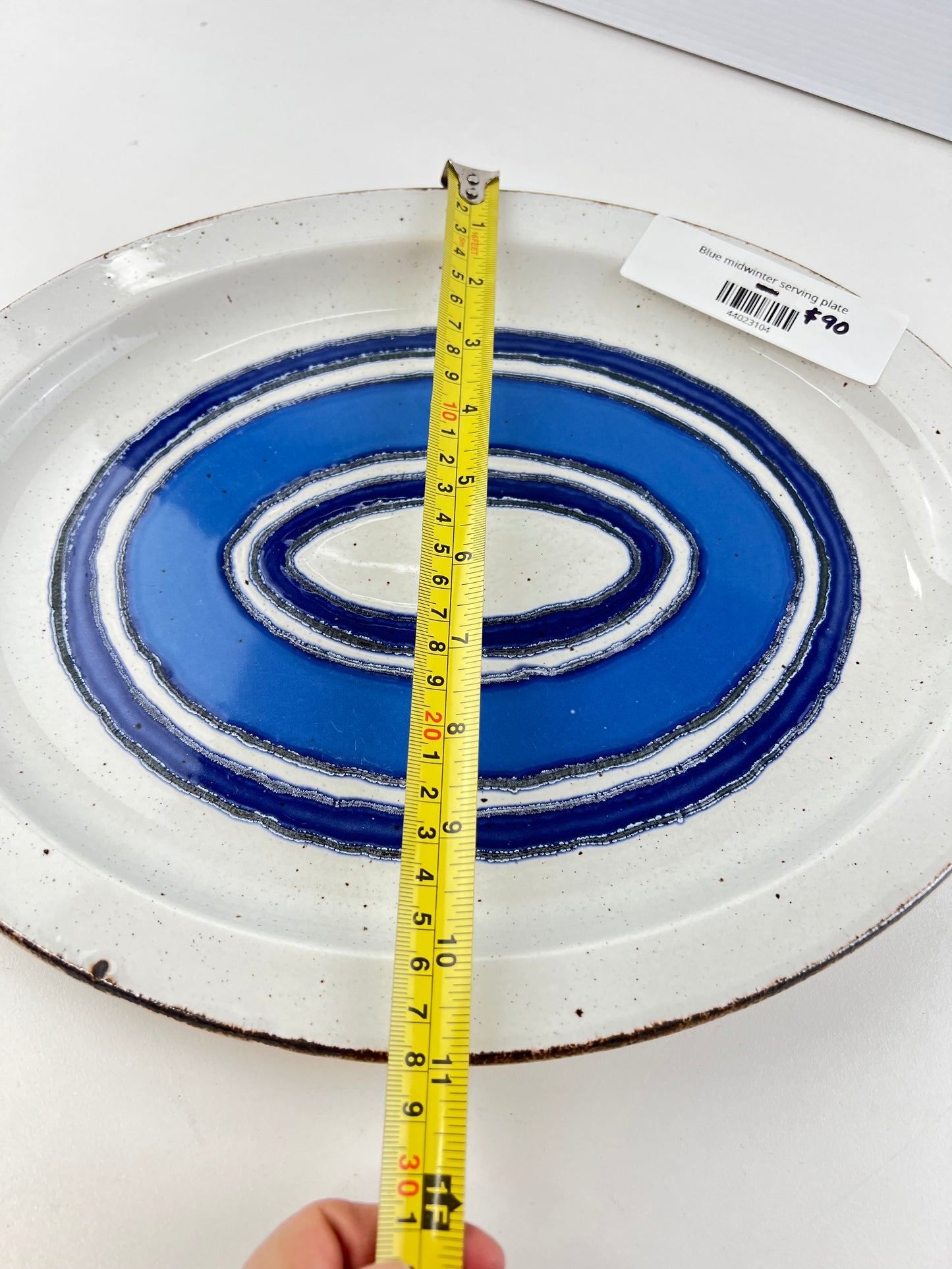 Midwinter Stonehenge ‘Blue Moon’ Serving Platter – Made in England