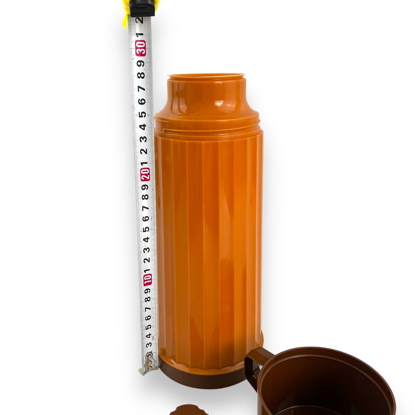Aladdin Brown Plastic Thermos Vaccum Bottle