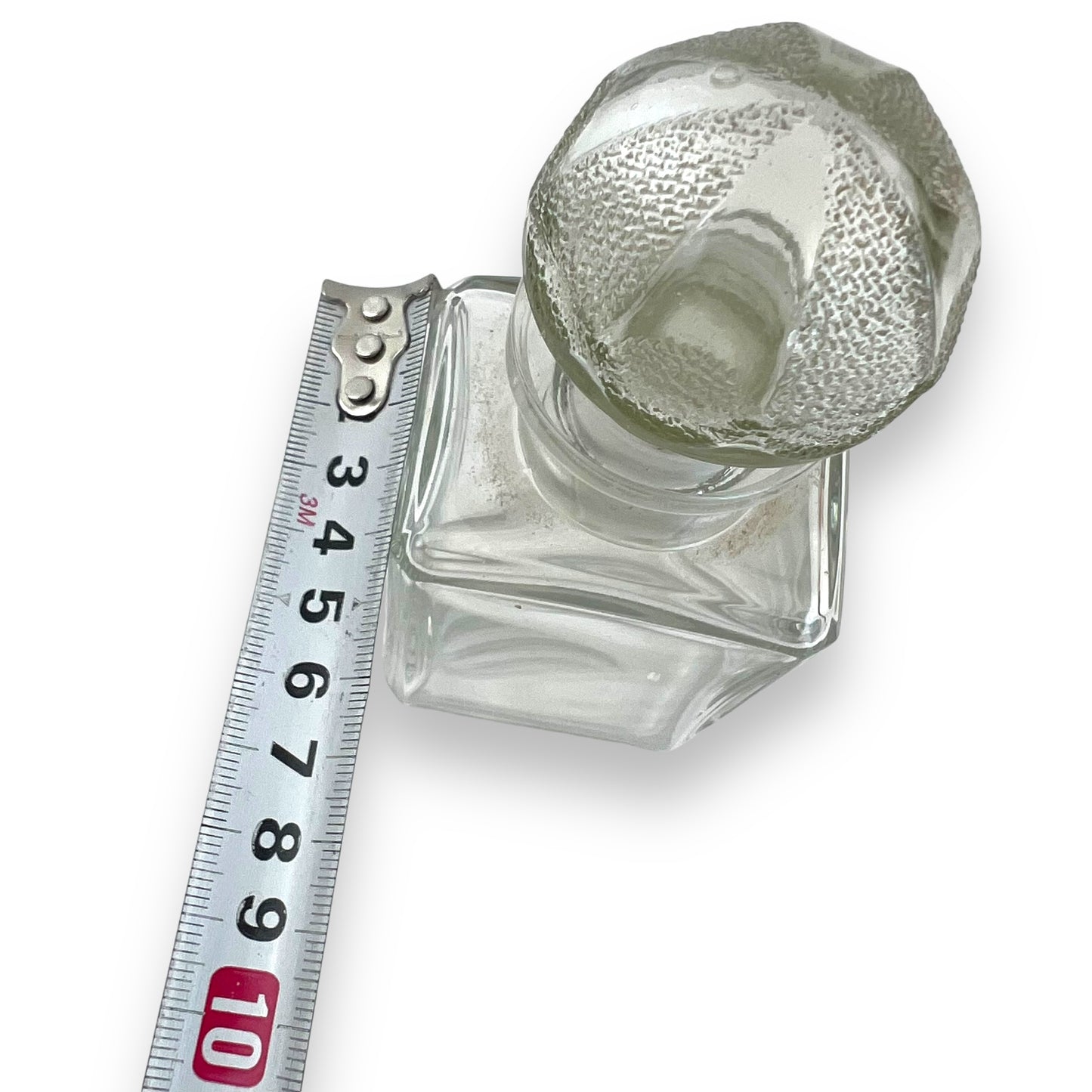 Clear Glass Perfume Bottle with Stopper