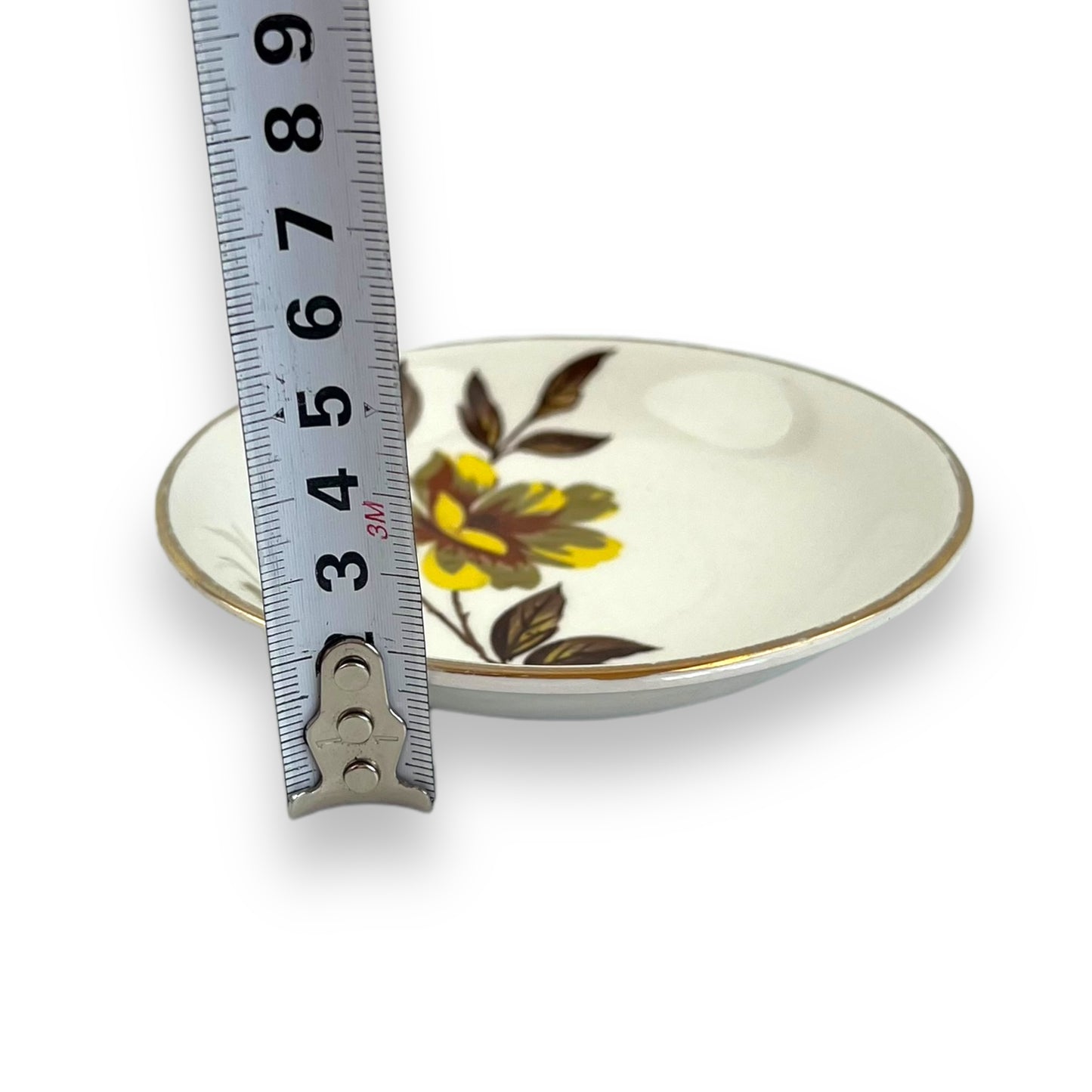 Yellow Rose Plate Small