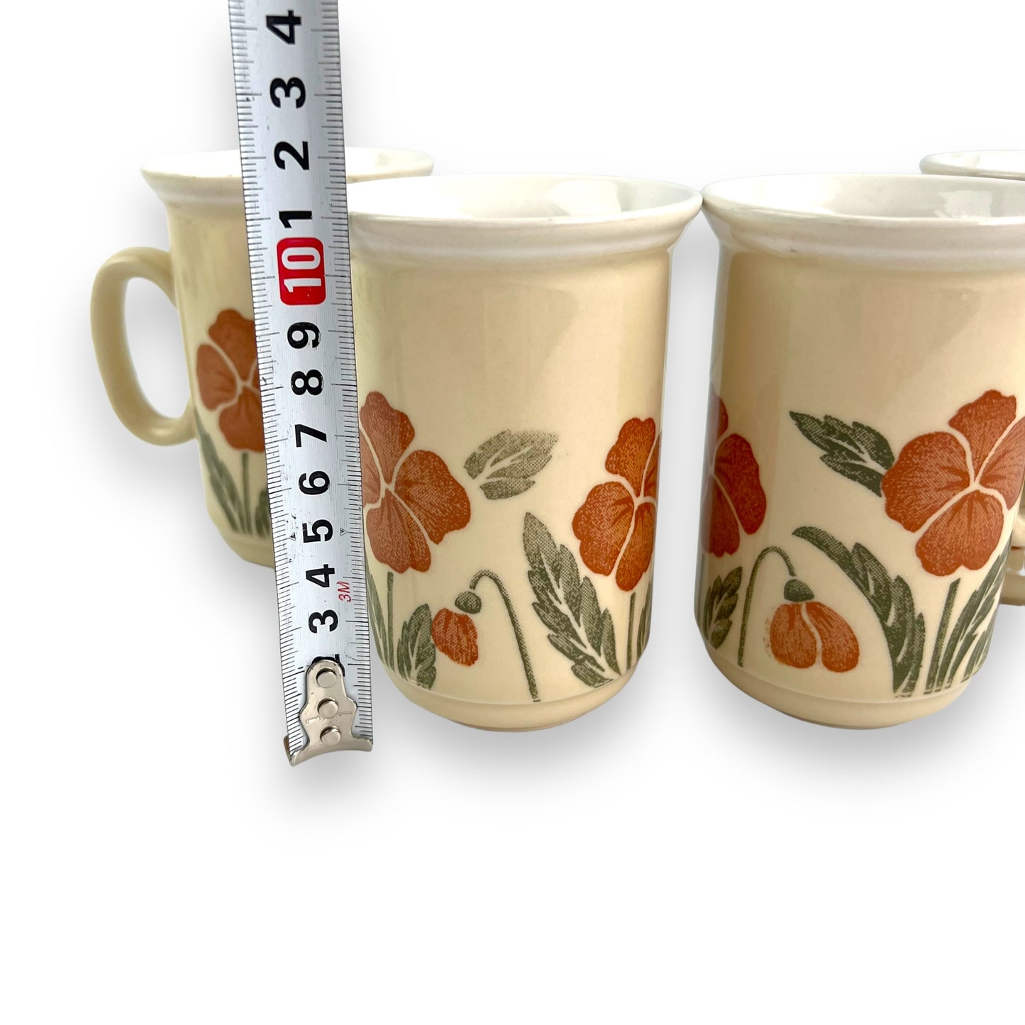 Churchill England Flower Mug Set of 4