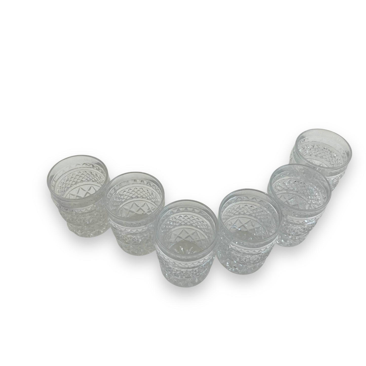 Crystal Whiskey Glass Set of 6